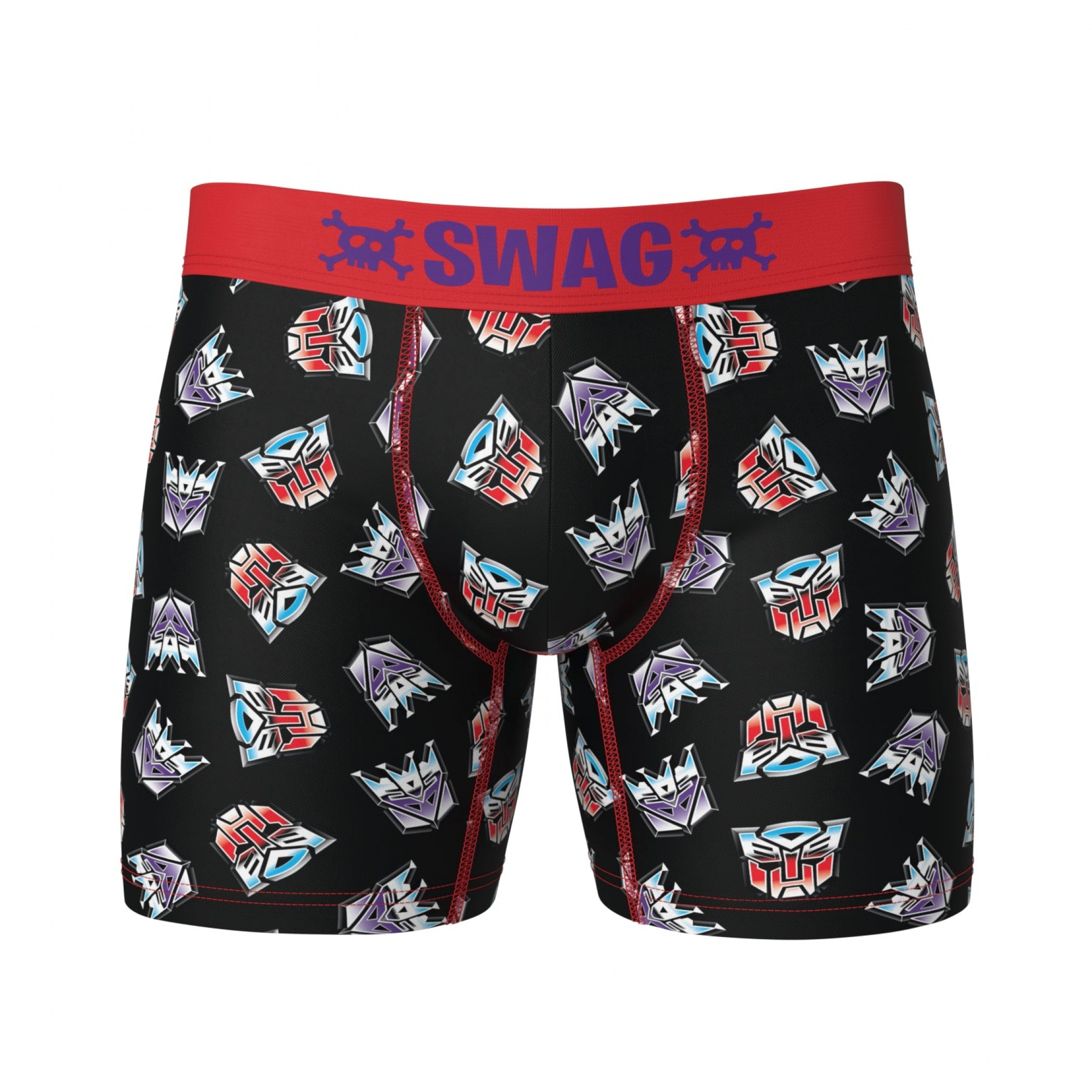 Transformers Icons Swag Boxer Briefs, Black