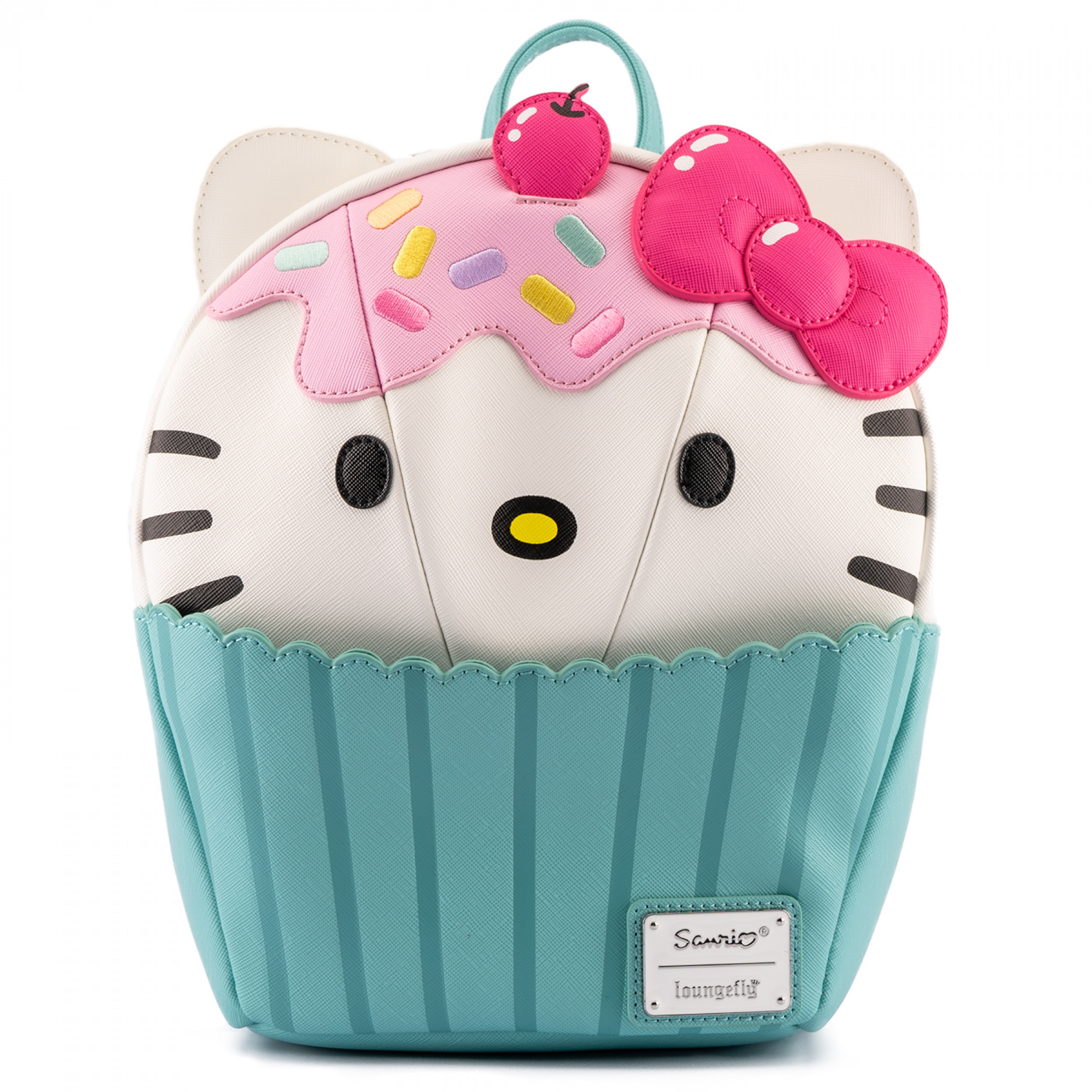 Sanrio Hello Kitty Cupcake Loungefly Mini Backpack, Multi-Color
