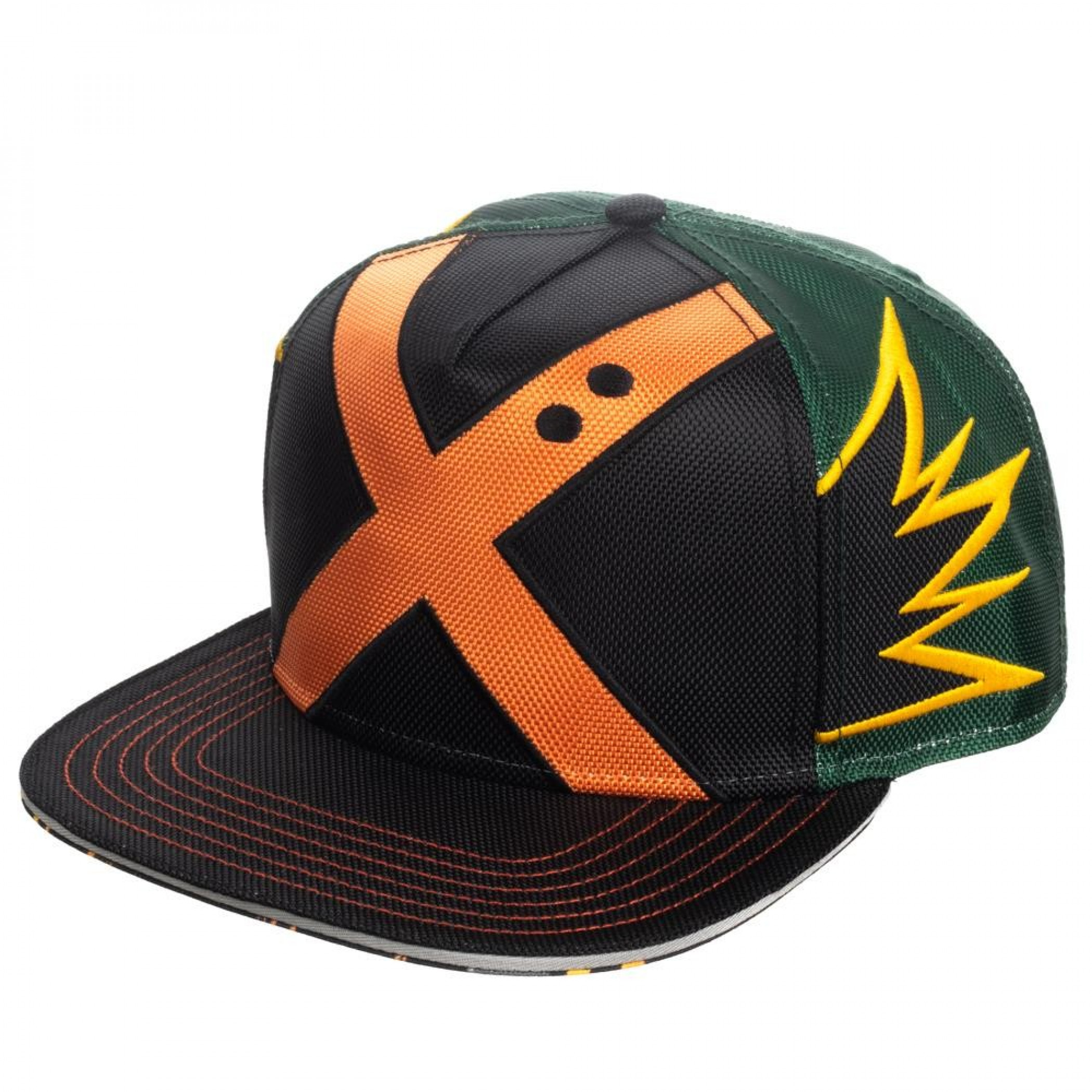 My Hero Academia Bakugo Suit Up Snapback Hat, Green