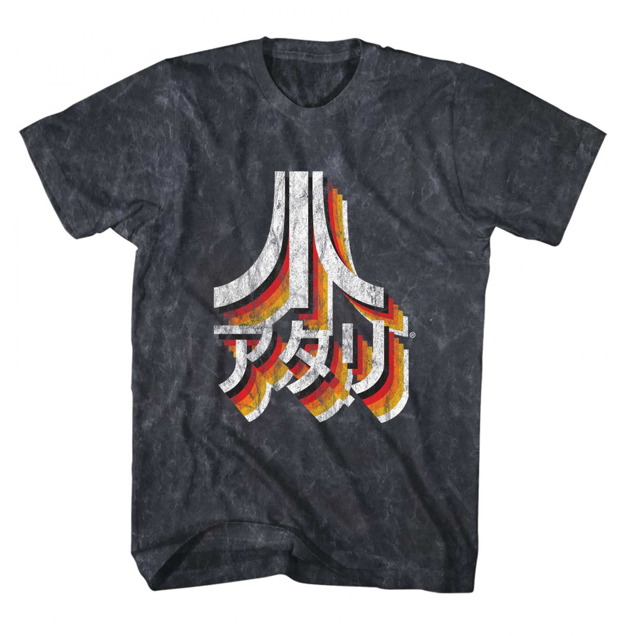 Atari Kanji Design T-Shirt, Black