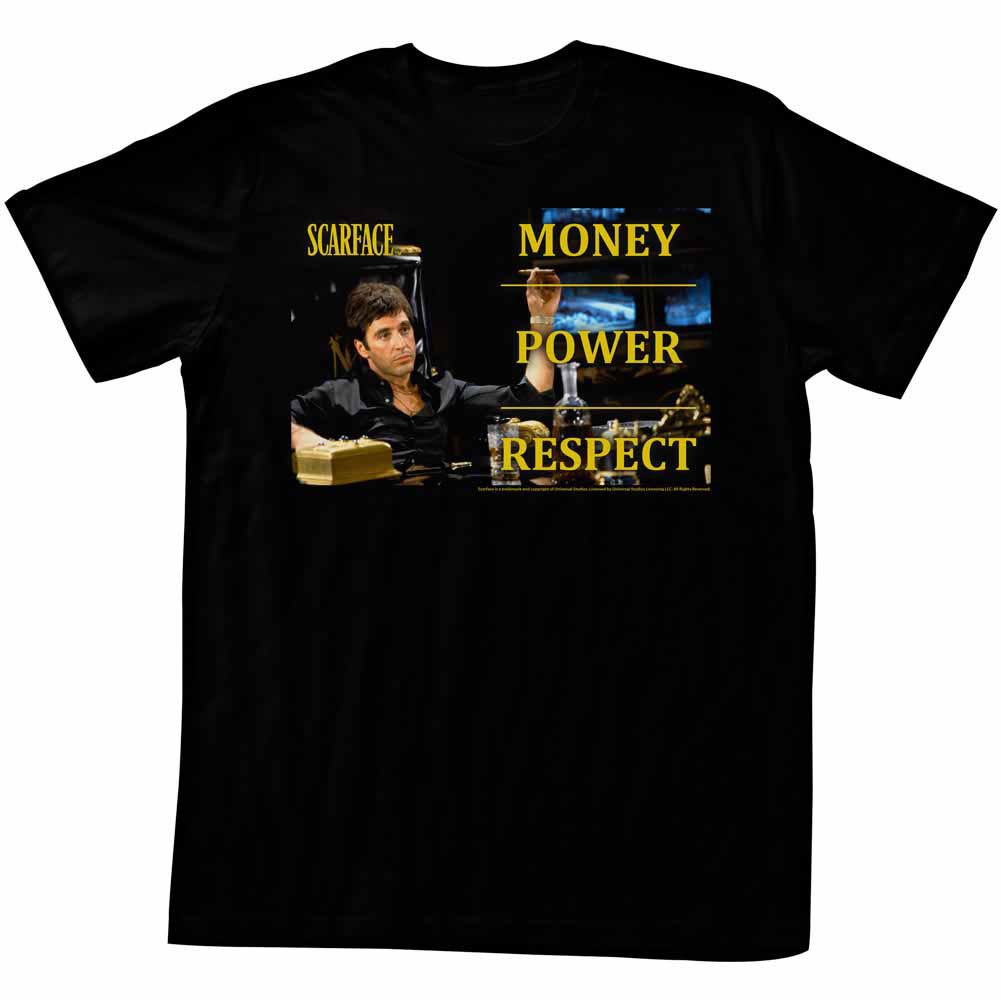 Scarface Monpowres Black T-Shirt