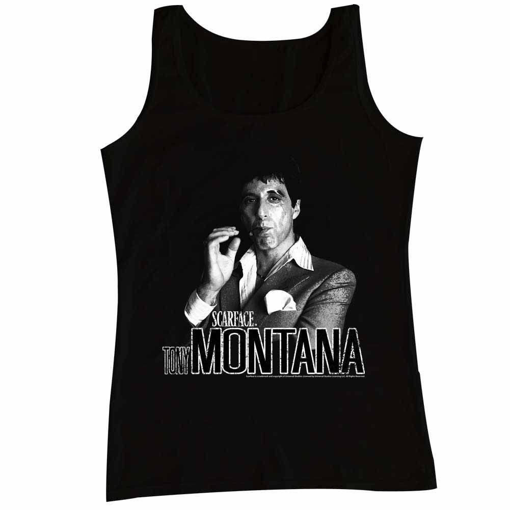 Scarface Tony Tank Black T-Shirt