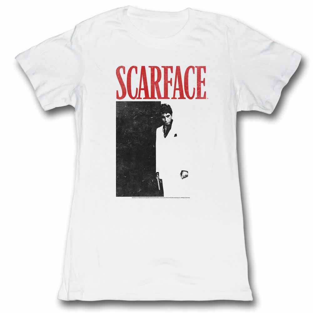 Scarface Tony Close-Up Black T-Shirt