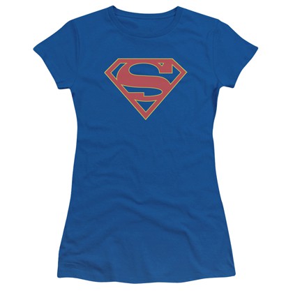 Supergirl Logo Women's T-Shirt, Blue
