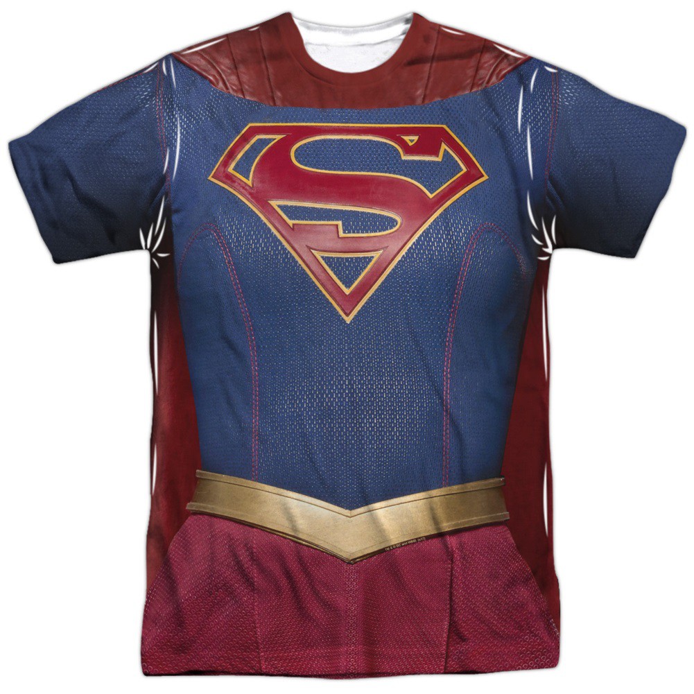 Supergirl Costume Tee, Blue