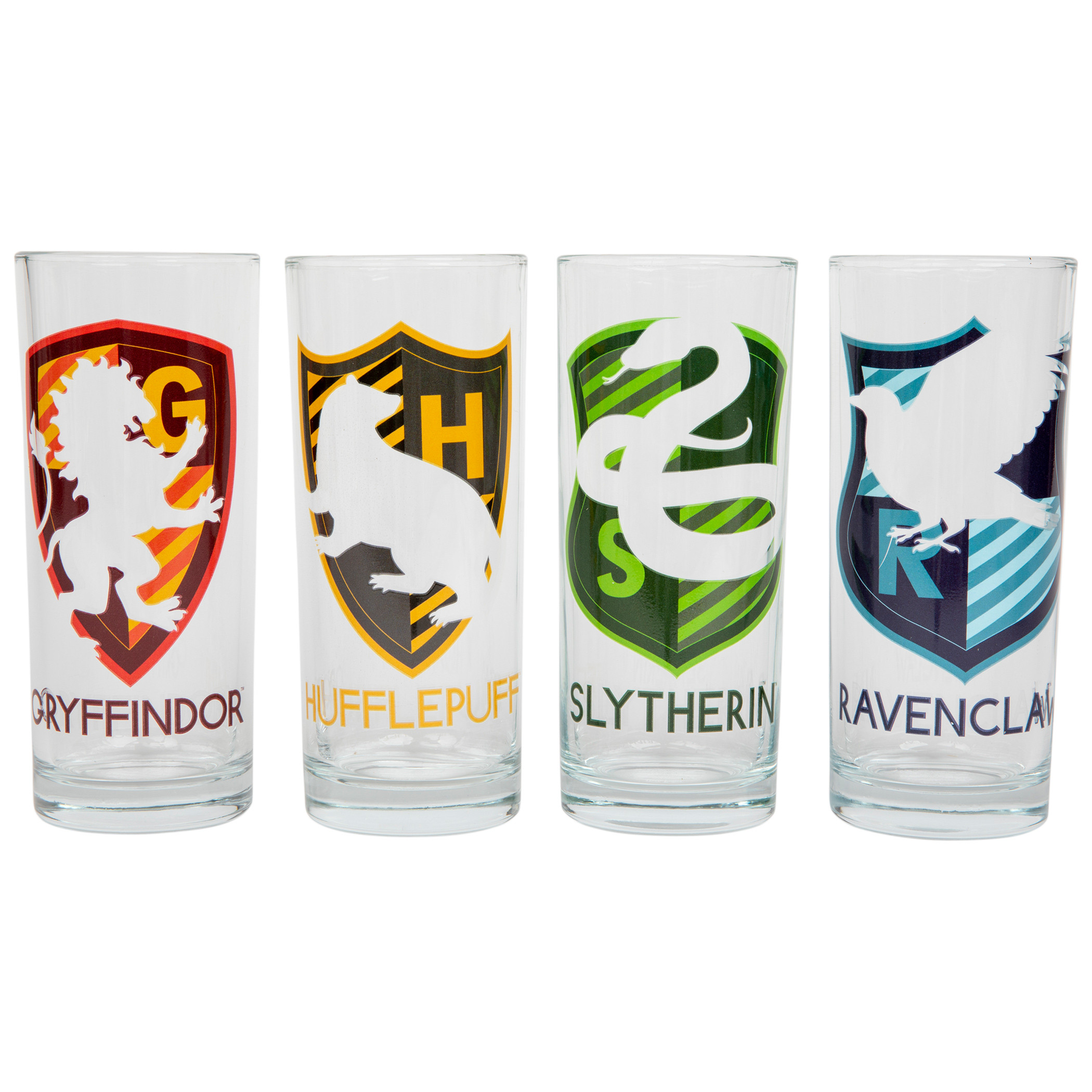 Harry Potter House Crest 4-Pack Tumbler Set, Multi-Color