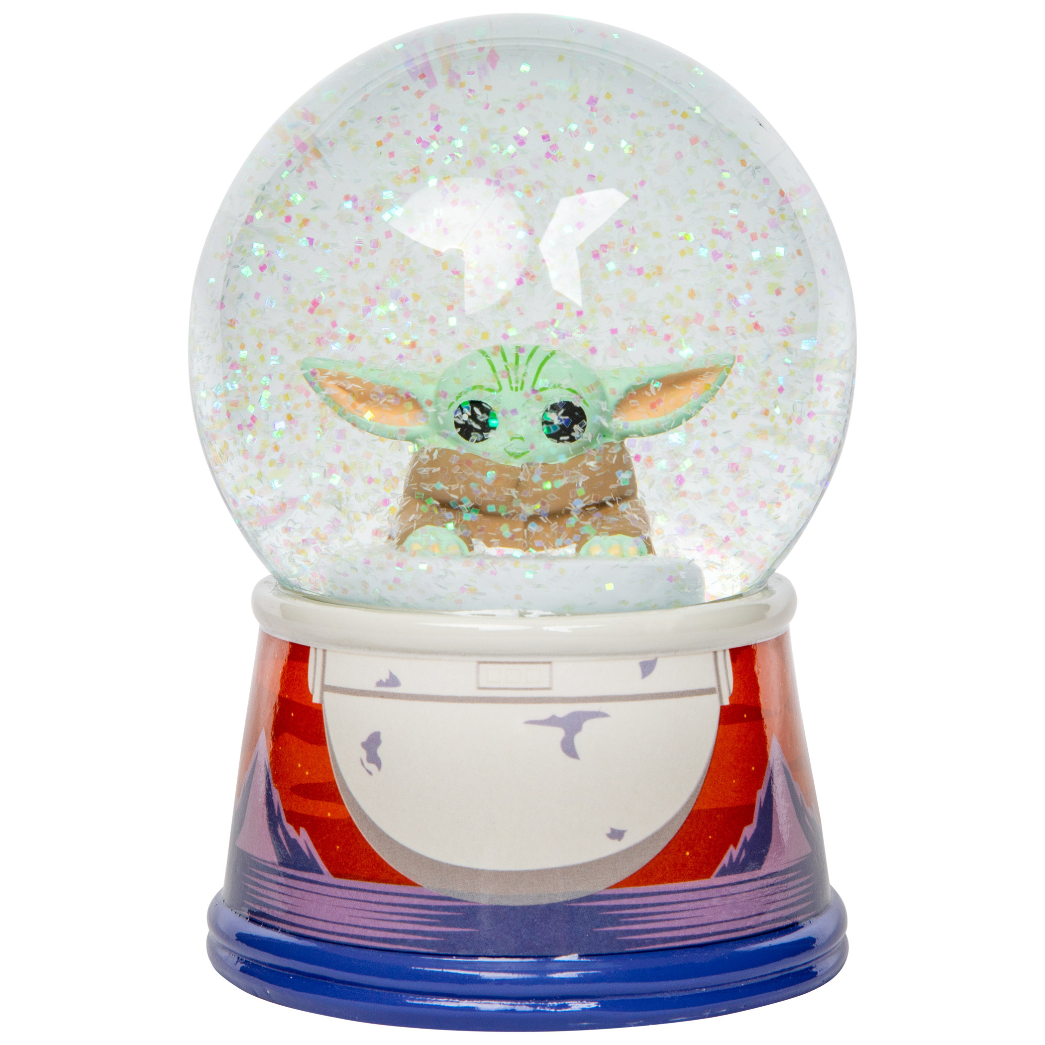 Star Wars The Mandalorian The Child Egg Pod 6' Snow Globe, Multi-Color