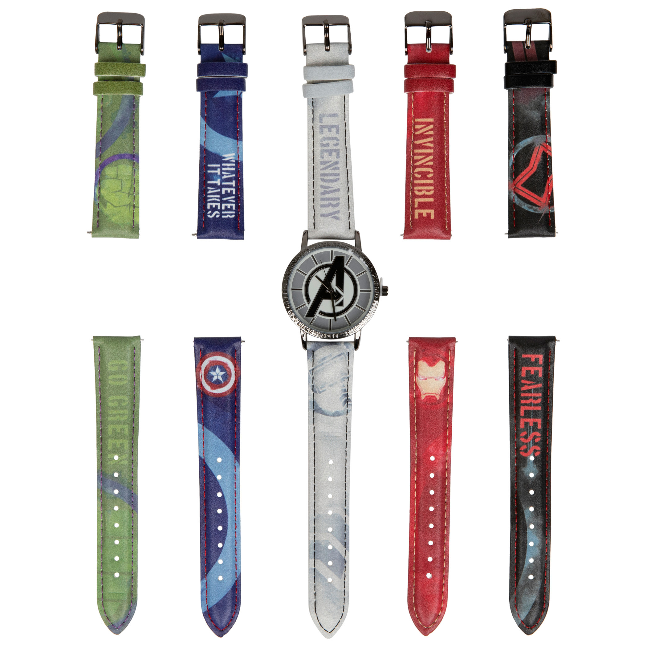 Avengers Watch With Interchangeable Bands, Multi-Color