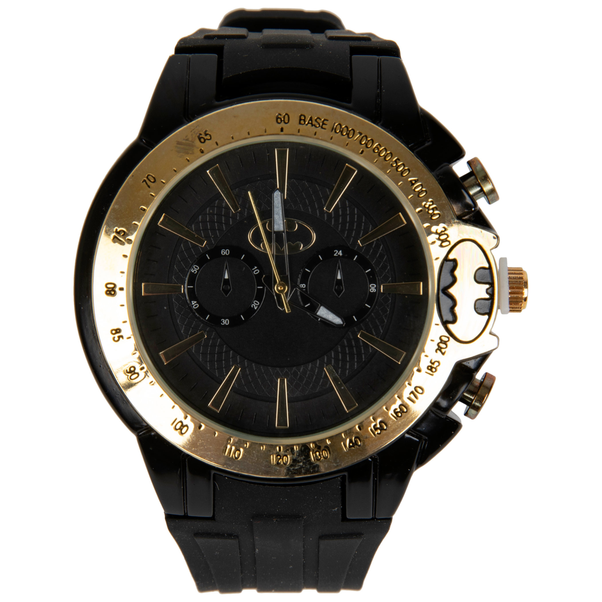 Batman Gunmetal and Gold Analog Watch, Gold