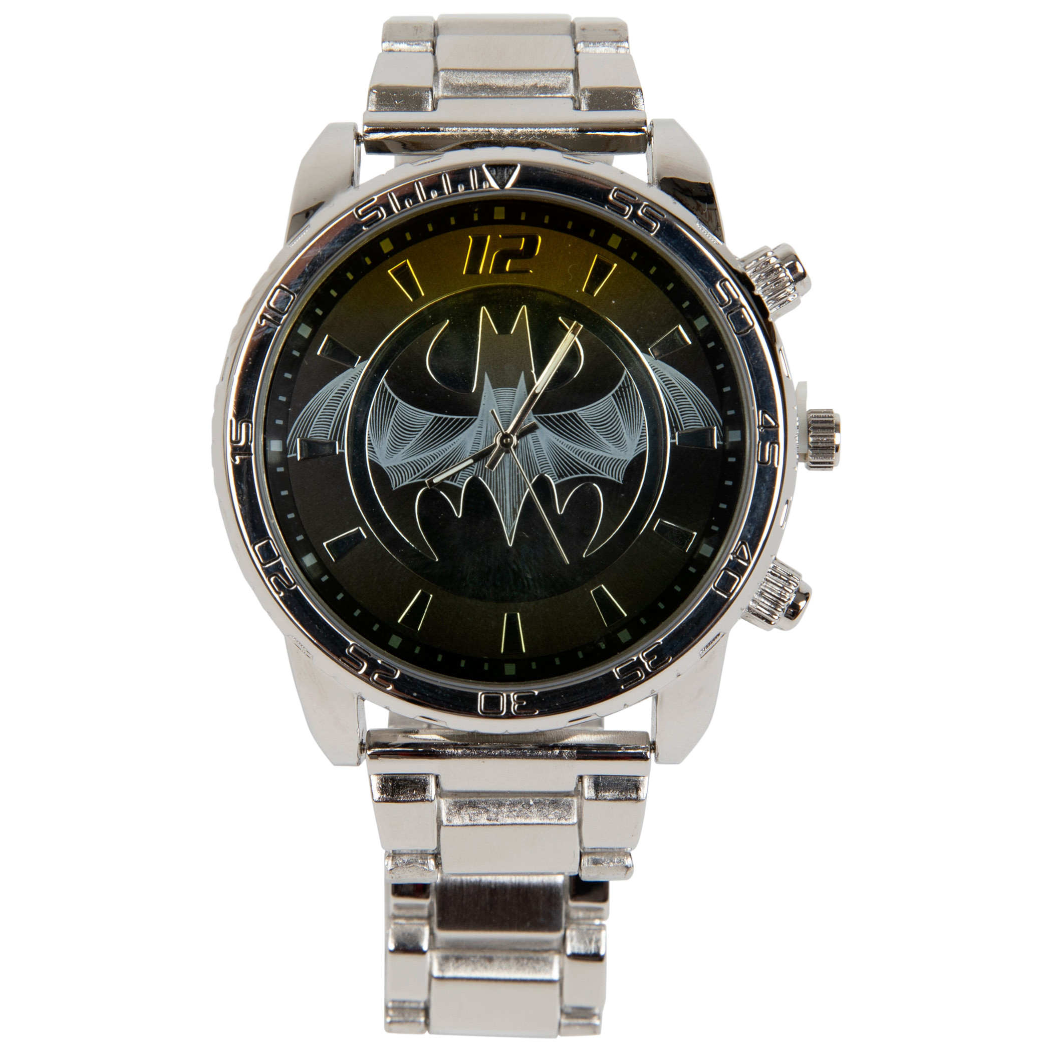 Batman Silver Band Analog Watch, Silver