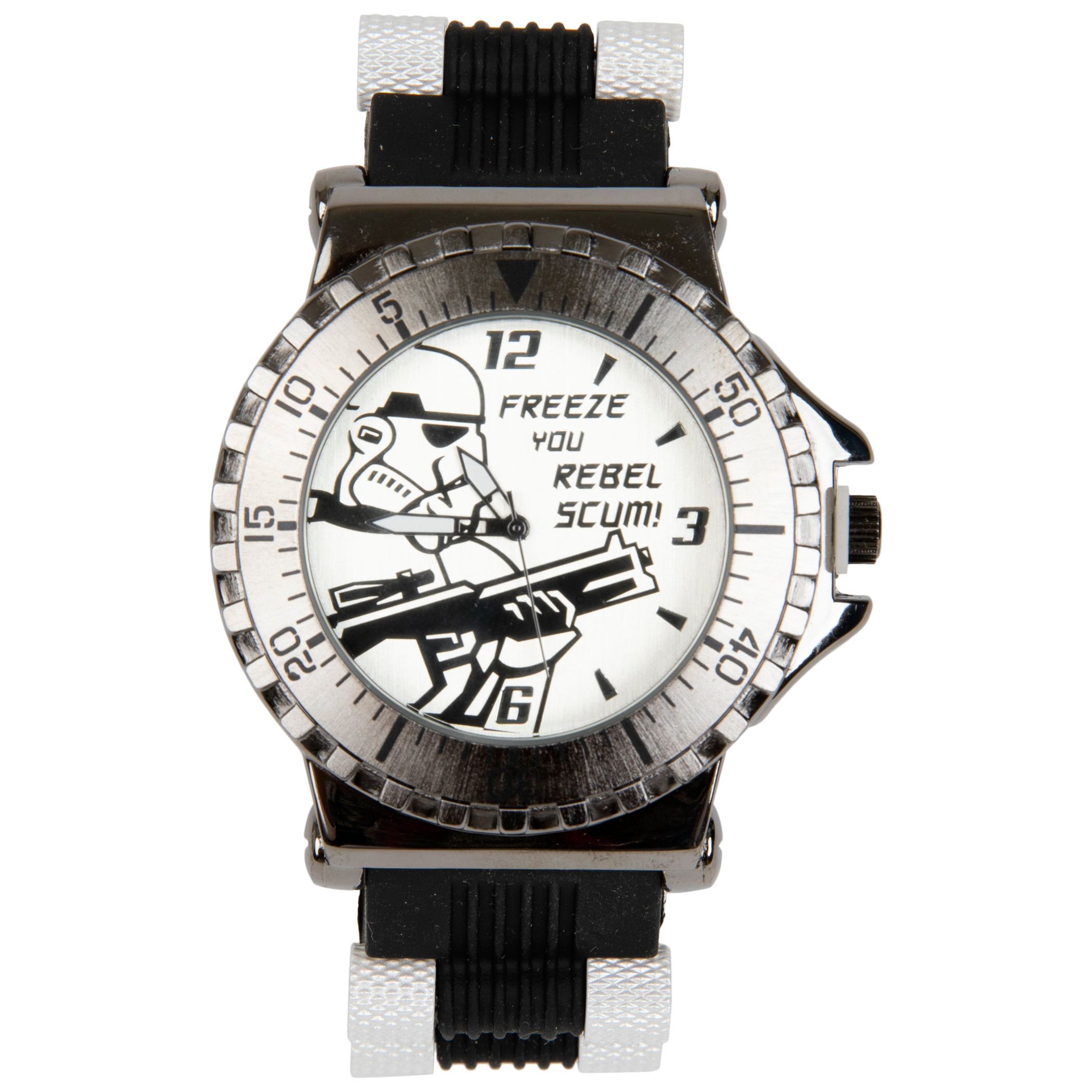 Star Wars Stromtrooper Analog Watch, Black