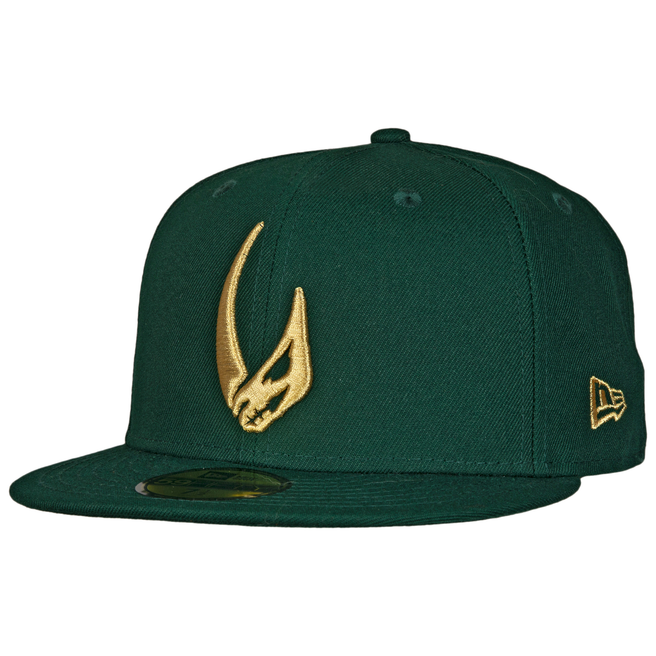 Star Wars Mandalorian Mudhorn Sigil Green New Era 59Fifty Fitted Hat, Green