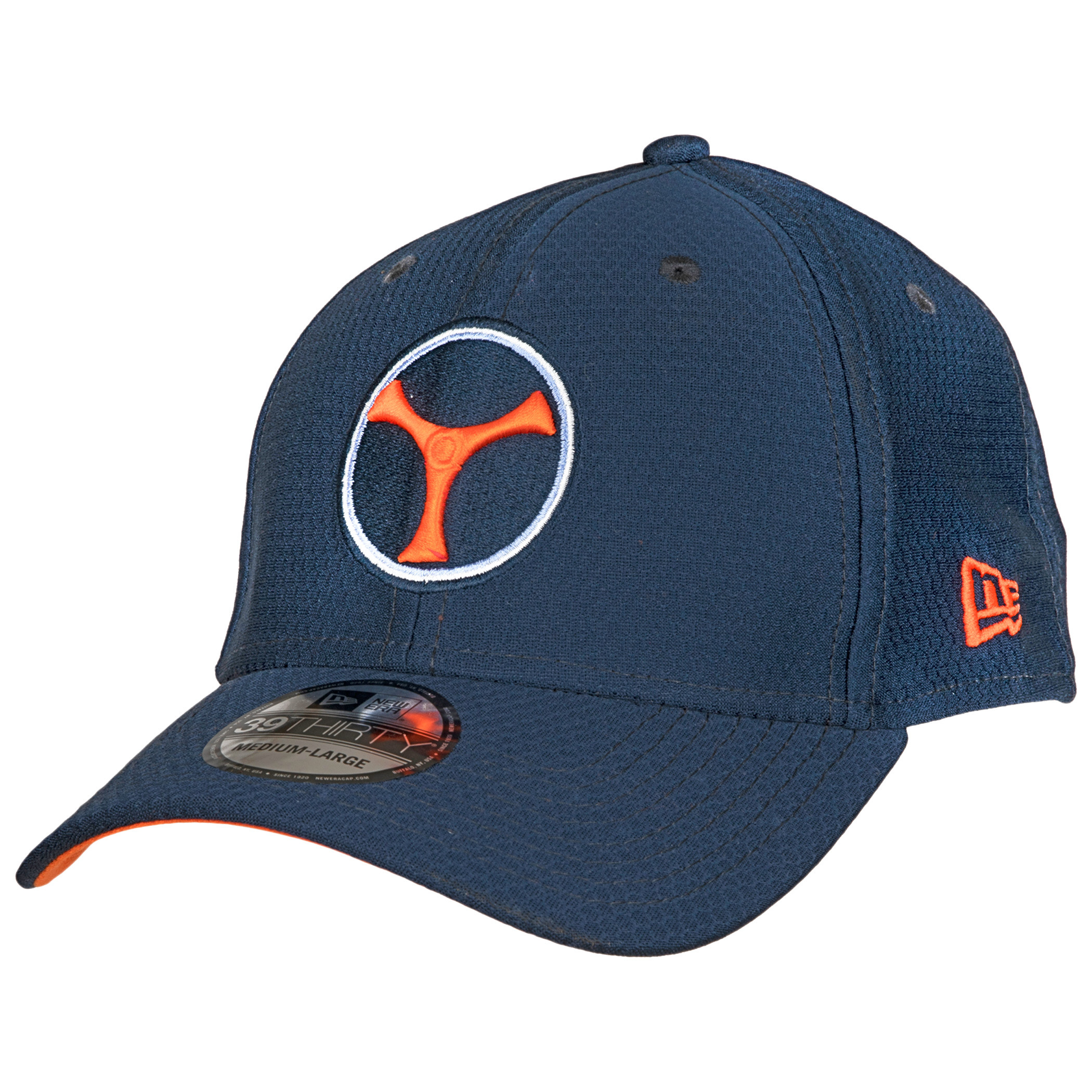 Taskmaster Symbol from Black Widow Movie New Era 39Thirty Flex Fitted Hat, Blue