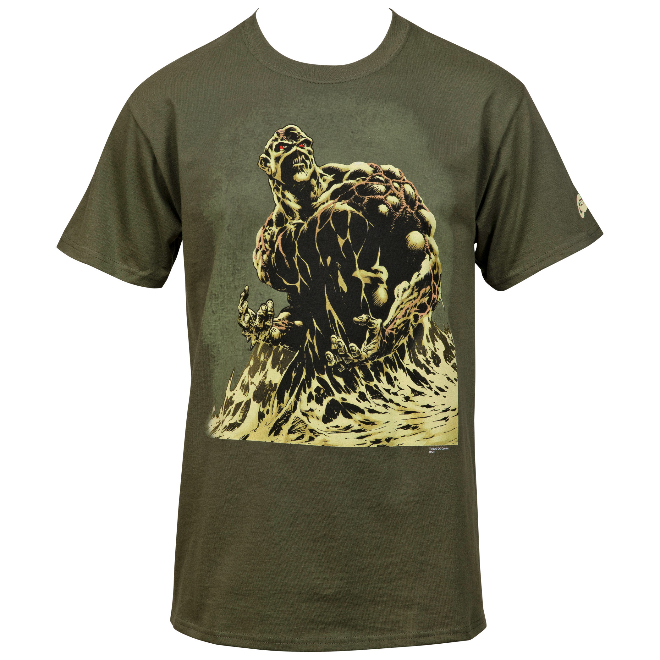DC Comics Swamp Thing Classic Character T-Shirt, Grey