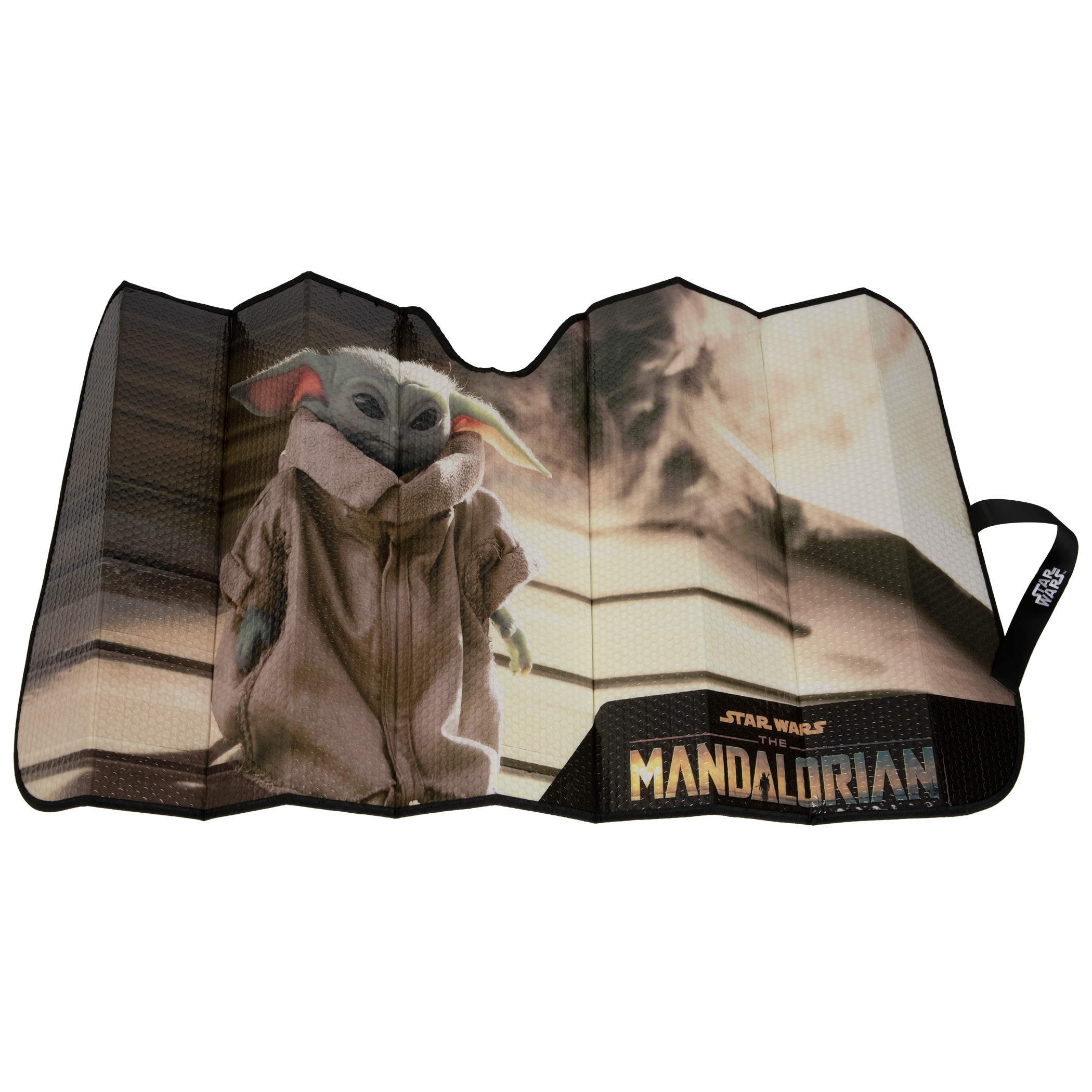 Star Wars The Mandalorian The Child Grogu on Ramp Car Sunshade, Grey