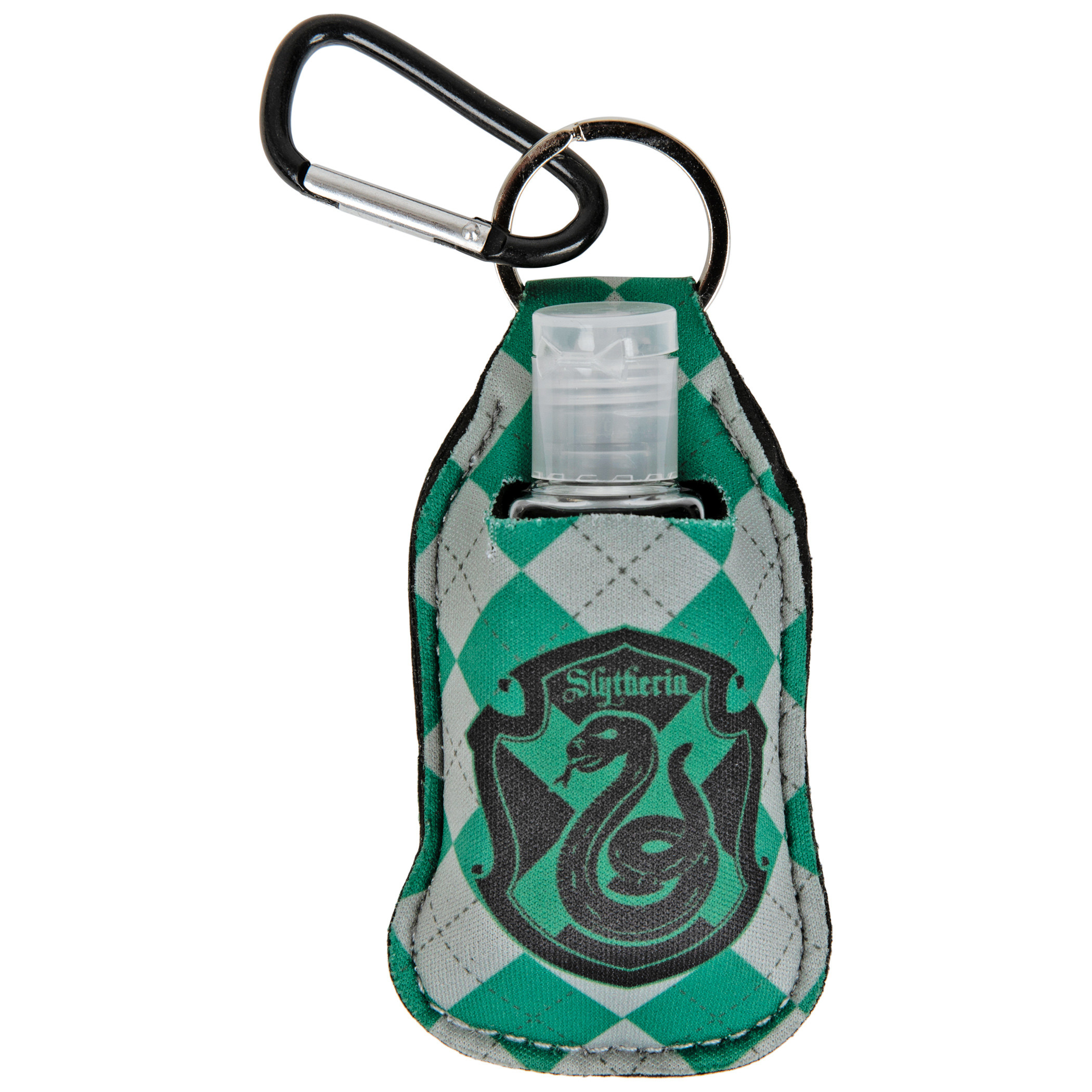 Harry Potter Slytherin House Crest Quick Clip Hand Sanitizer, Green