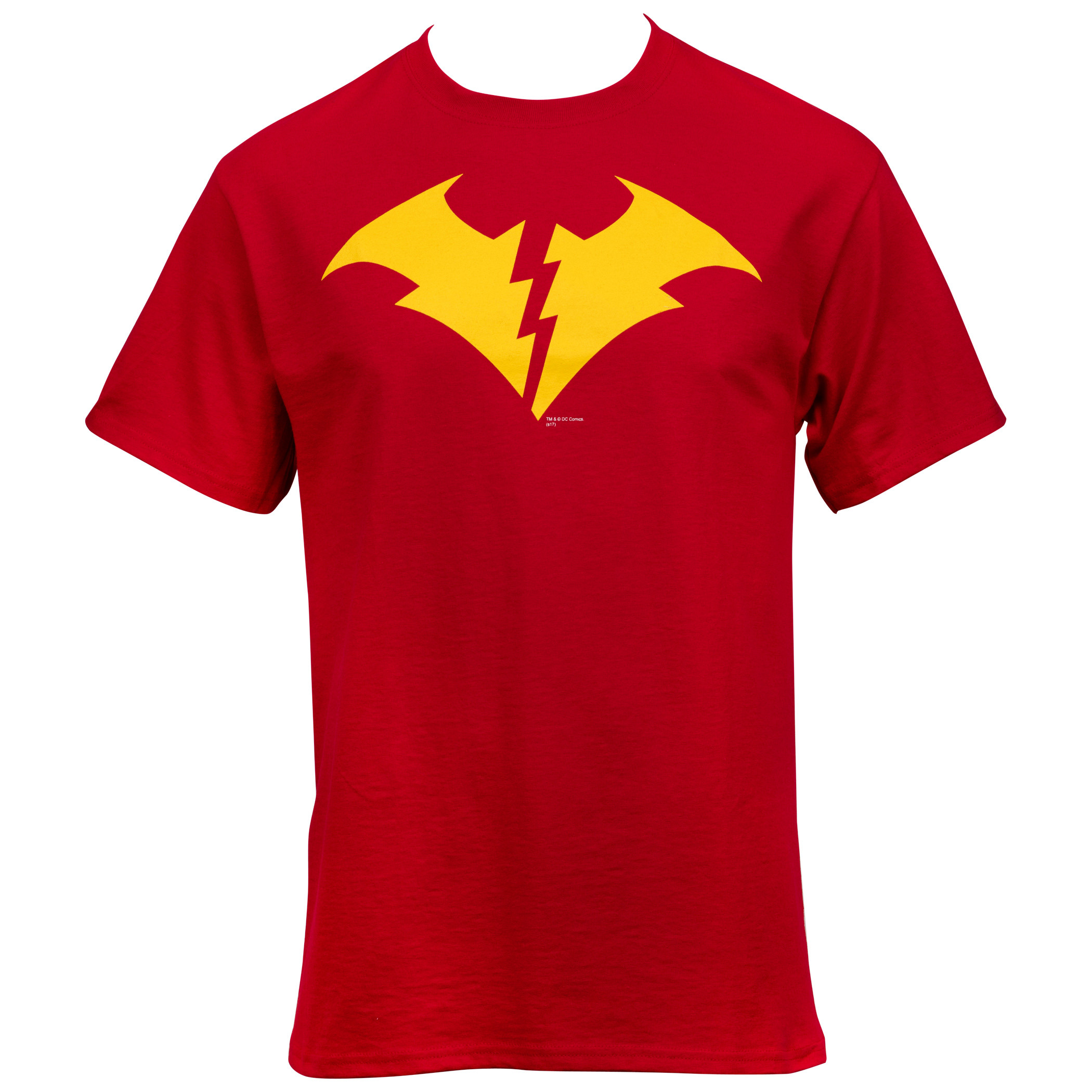 Dark Night Metal Batman Red Death Symbol T-Shirt, Red