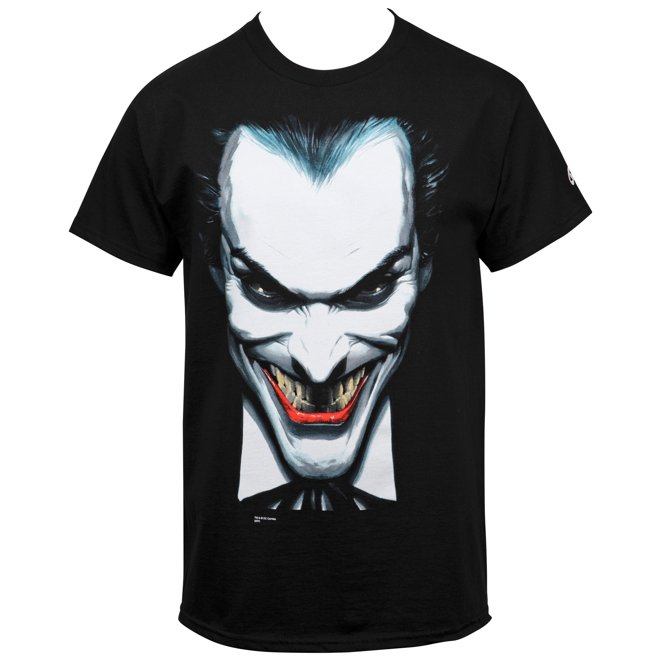 The Joker Close Up T-Shirt, Black