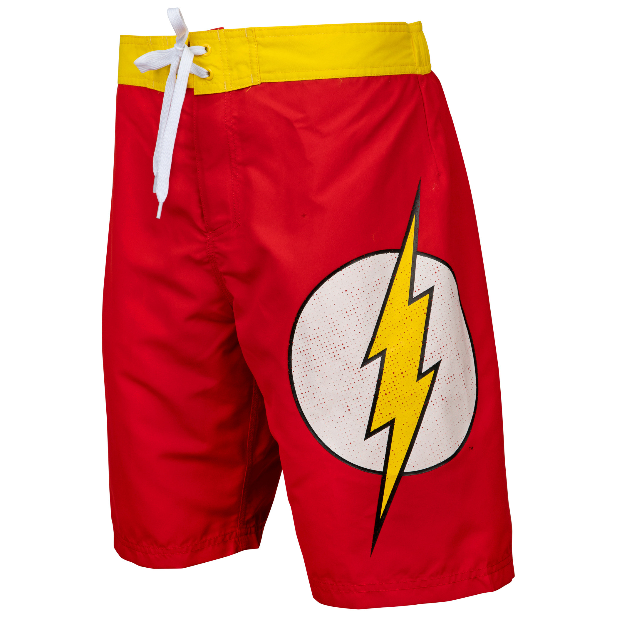 Flash Symbol Heather Red Board Shorts, Red
