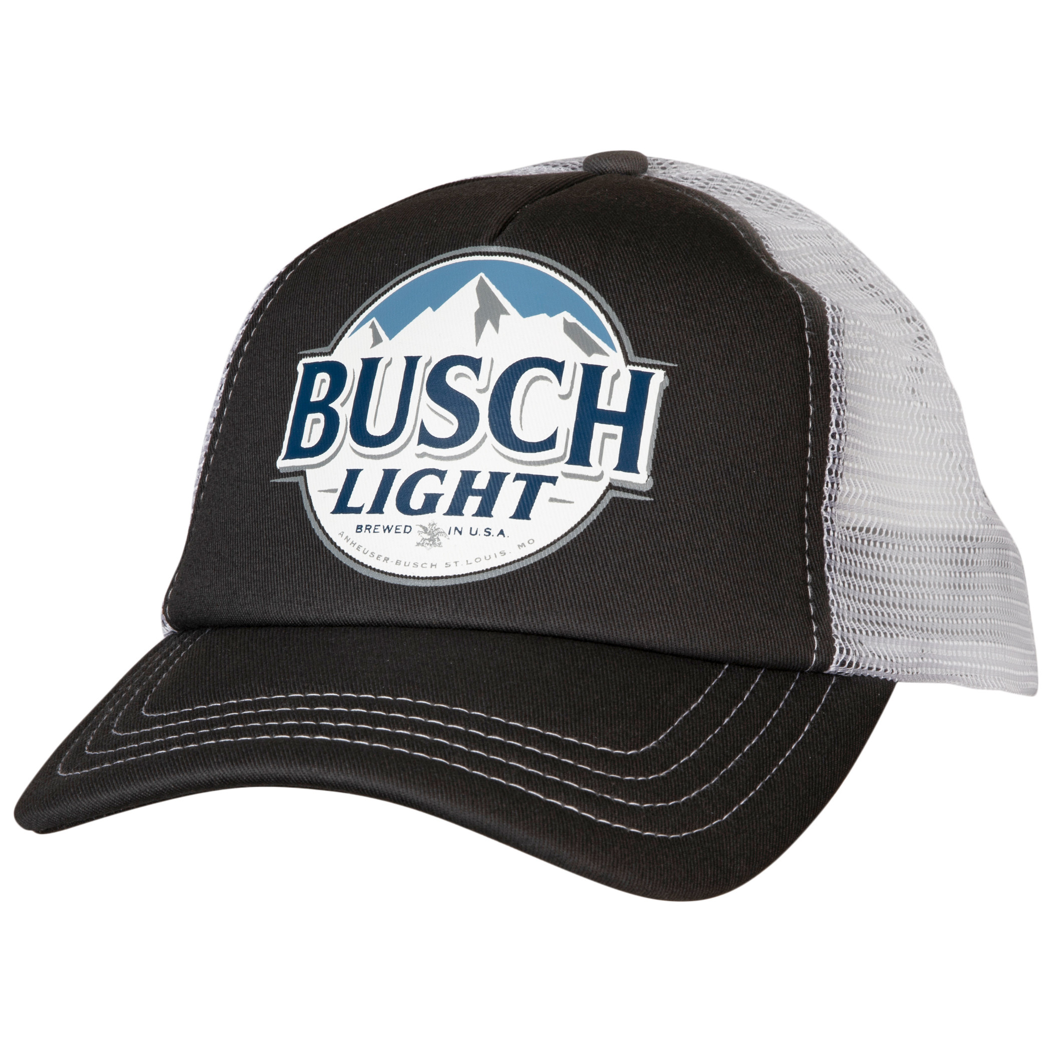 Busch Light Curved Brim Snapback Hat