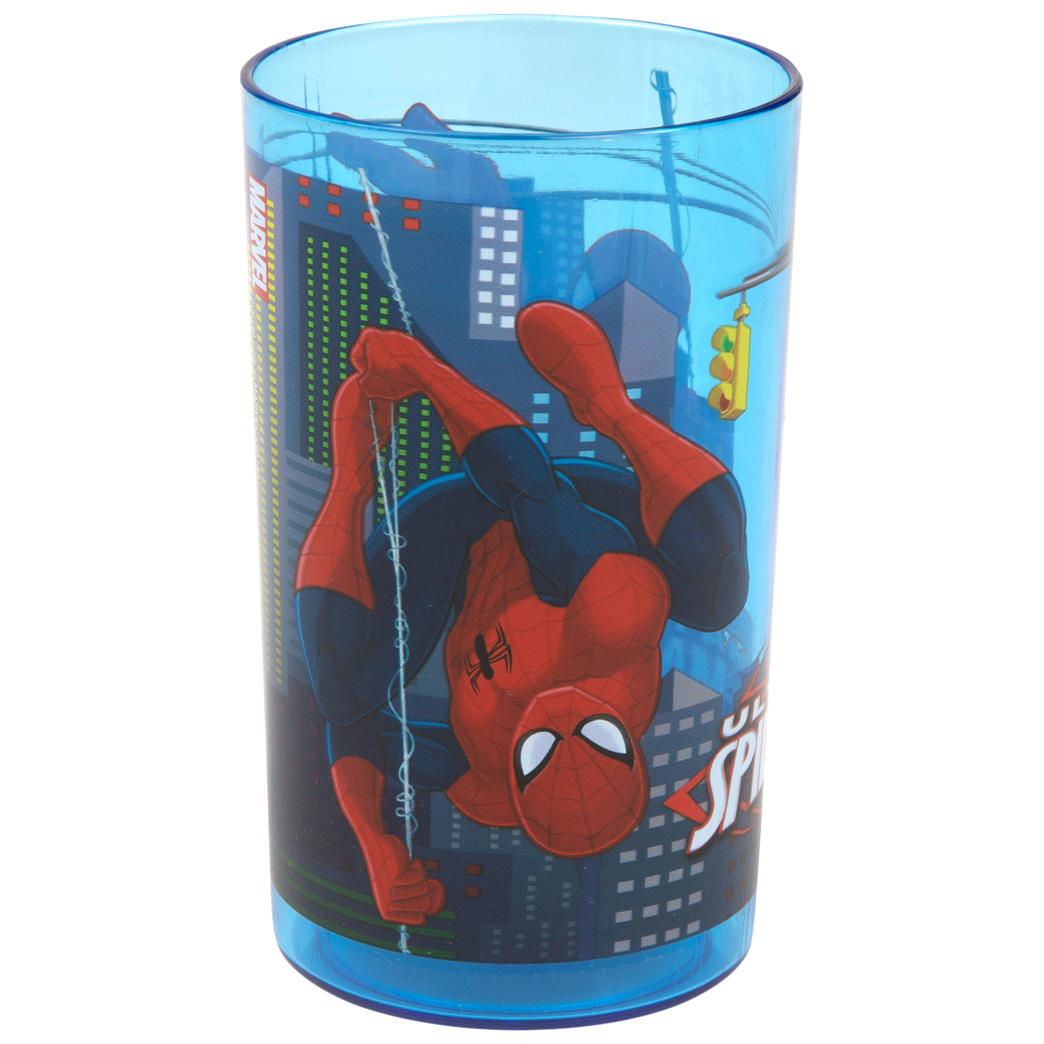 Spider-Man Character Swinging 9oz Tumbler, Blue