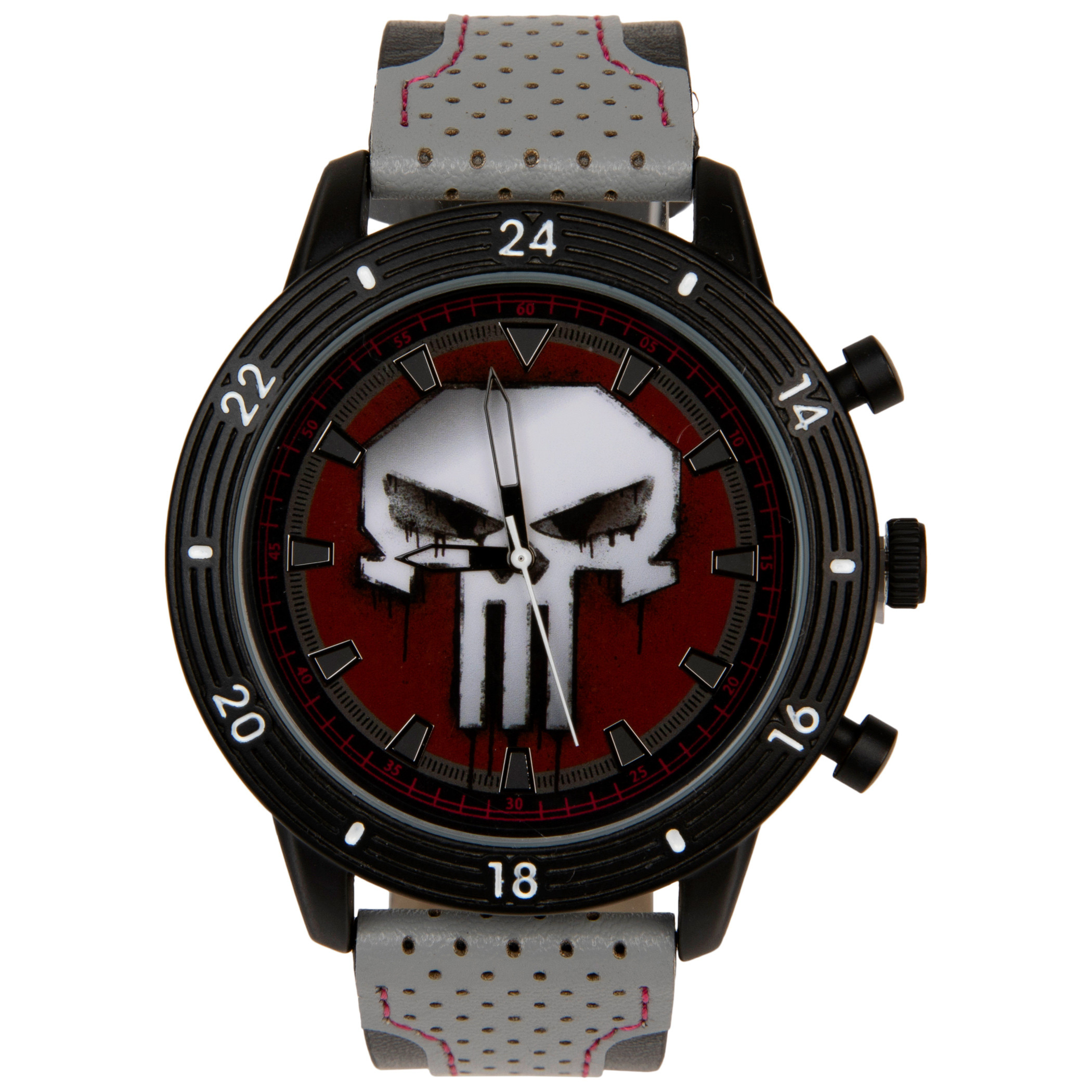 The Punisher Marvel Symbol Watch, Grey