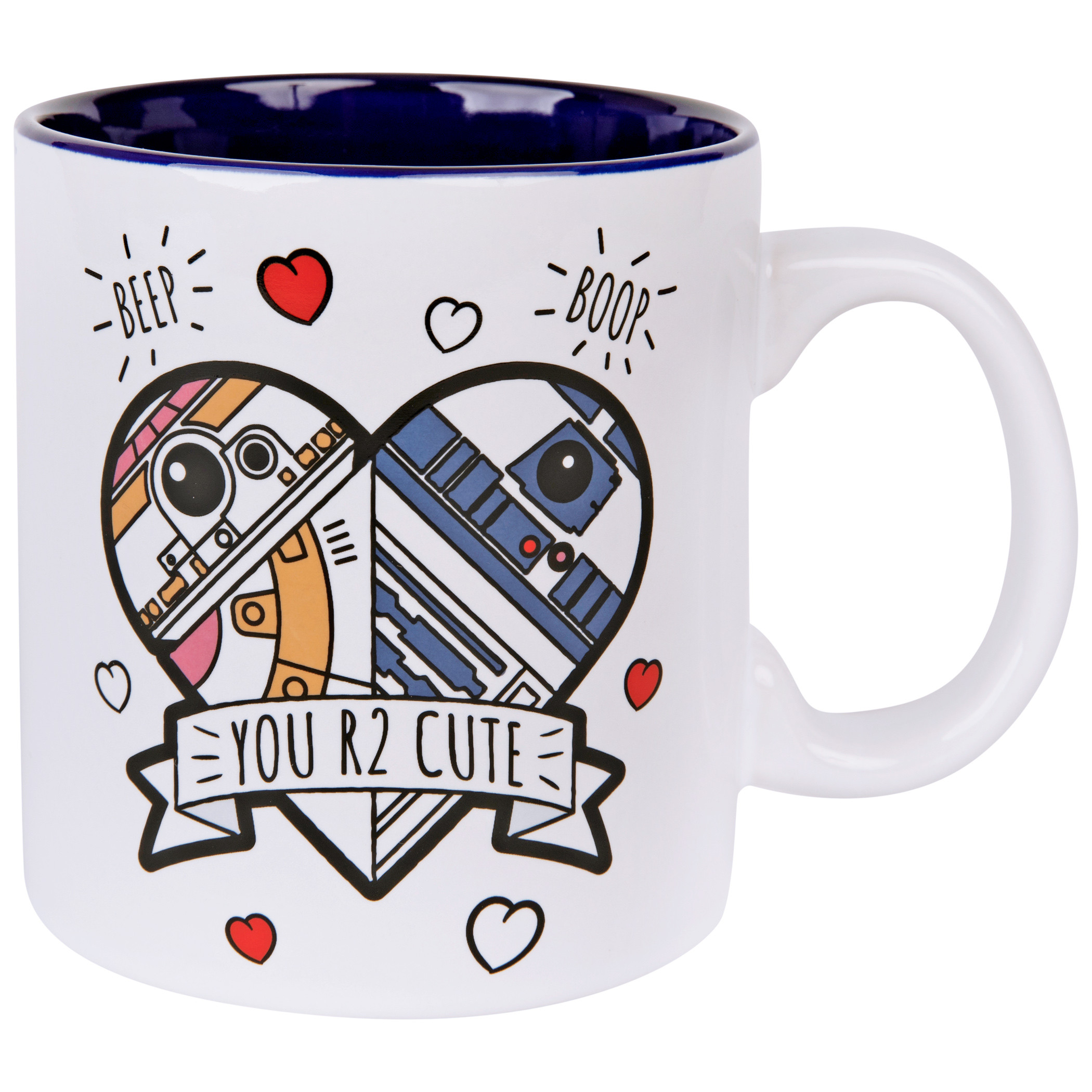 Star Wars You R2 Cute 20oz Ceramic Mug, Multi-Color