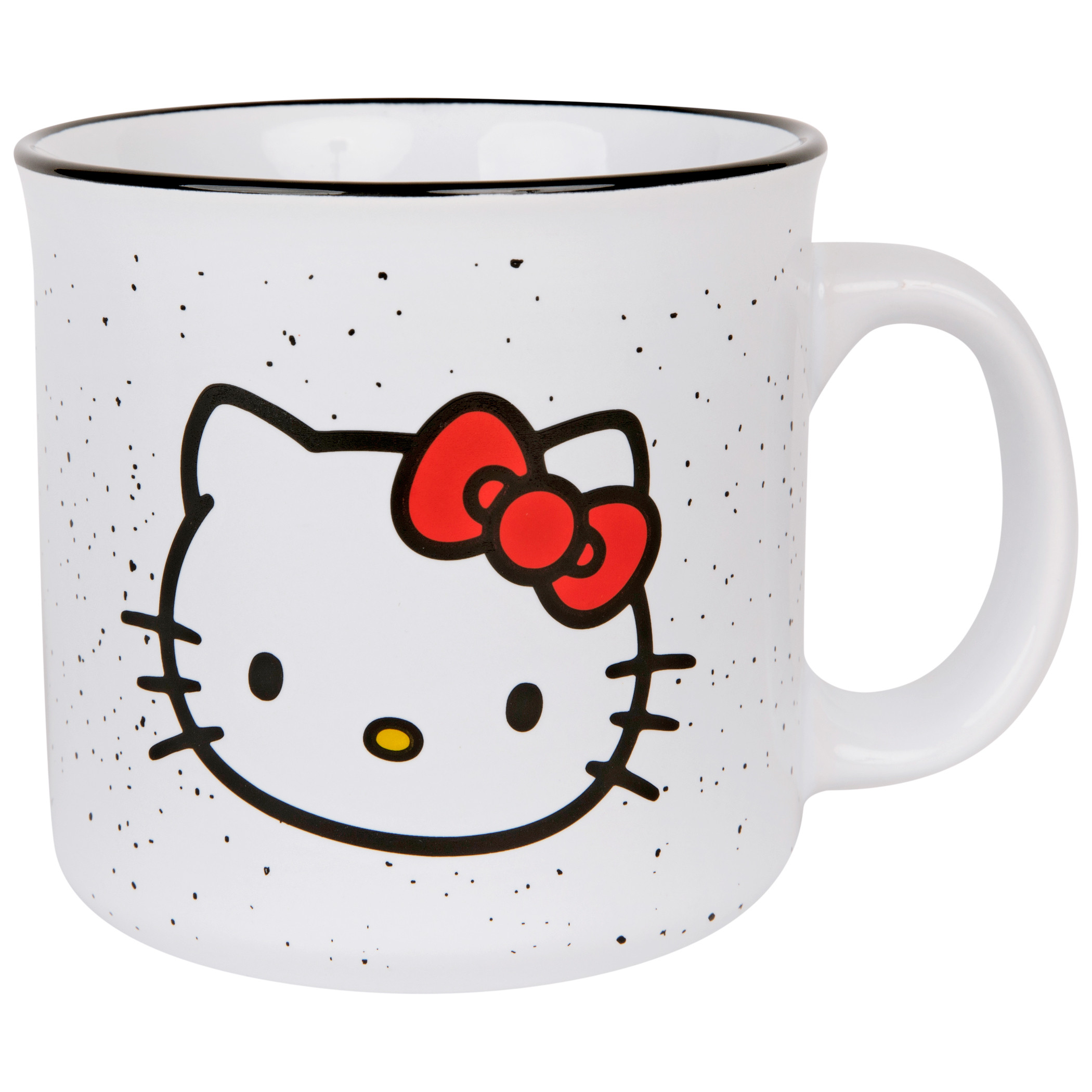 Hello Kitty Face 20oz Ceramic Camper Mug, Multi-Color