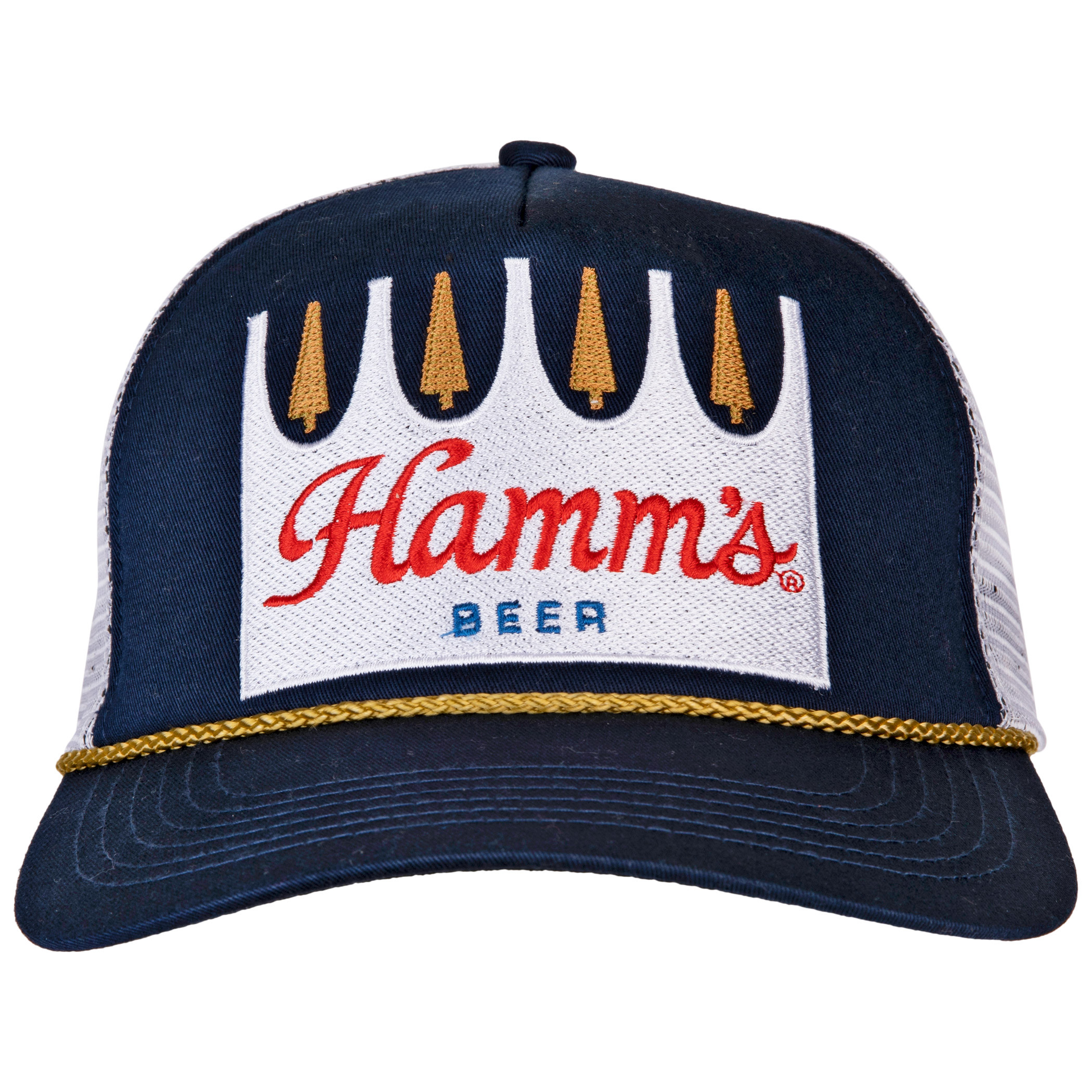 Hamm's Beer Trucker Mesh Snapback Hat