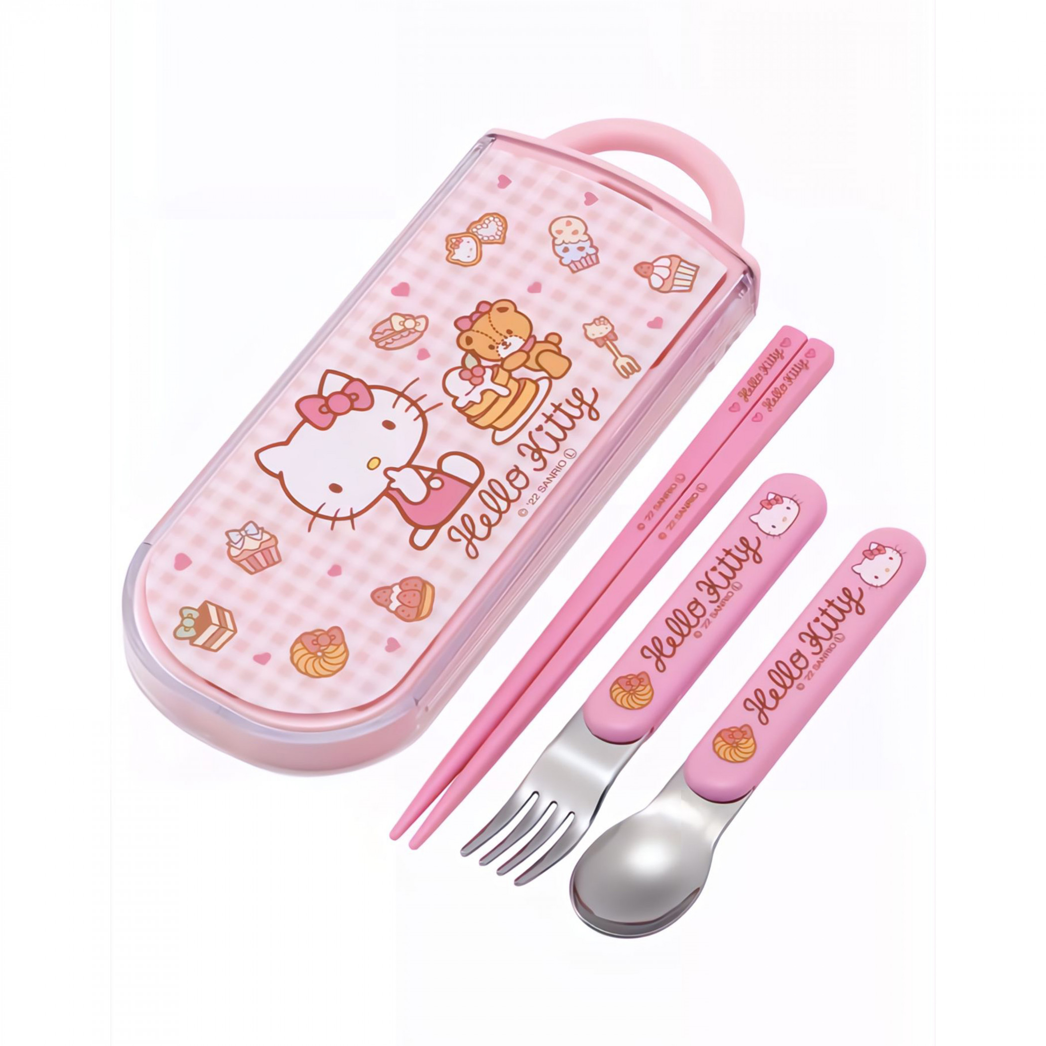 Hello Kitty Sweat Treats Utensil Set, Pink