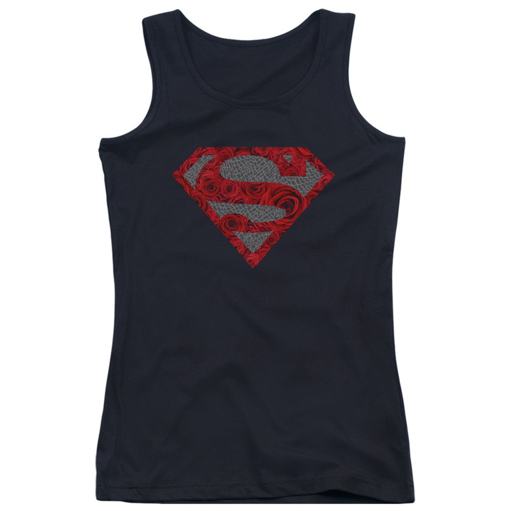 Superman Roses Logo Women's Tank Top
