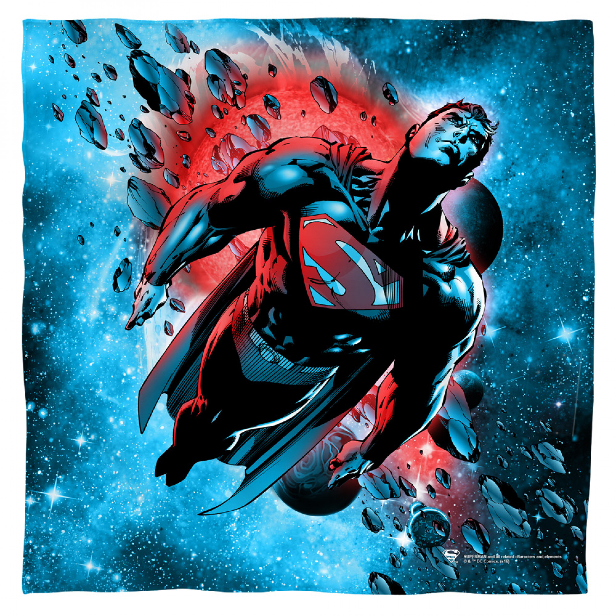 Superman Cosmos Bandana, Blue