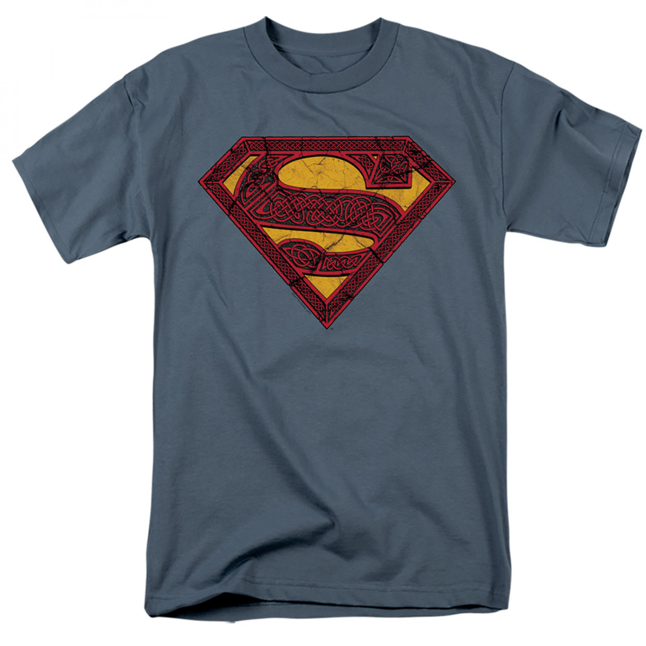 Superman T-Shirt Celtic Logo, Blue