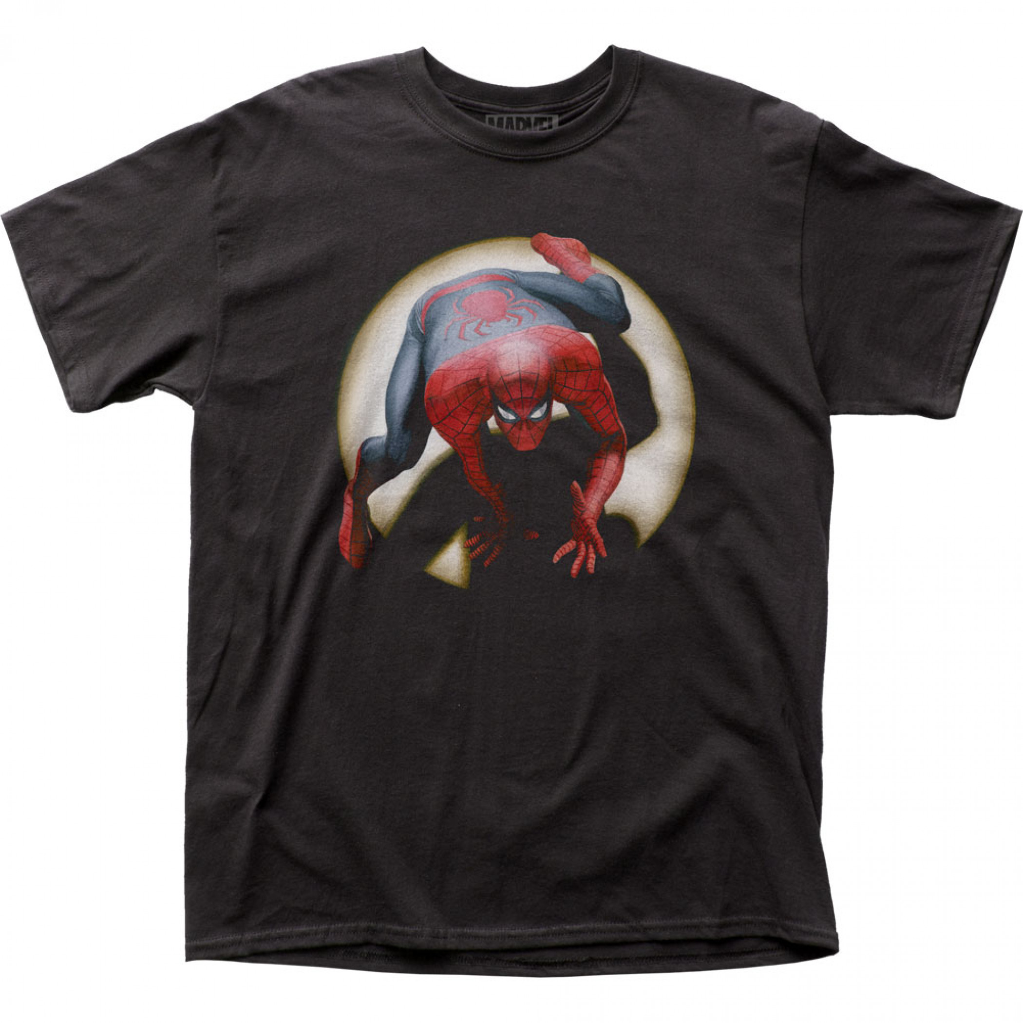 Spider-Man Spot Light T-Shirt, Black