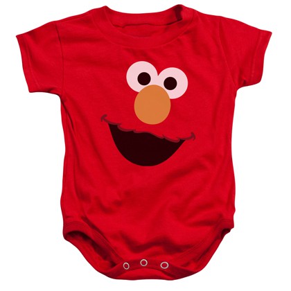 Sesame Street Elmo Face Onesie