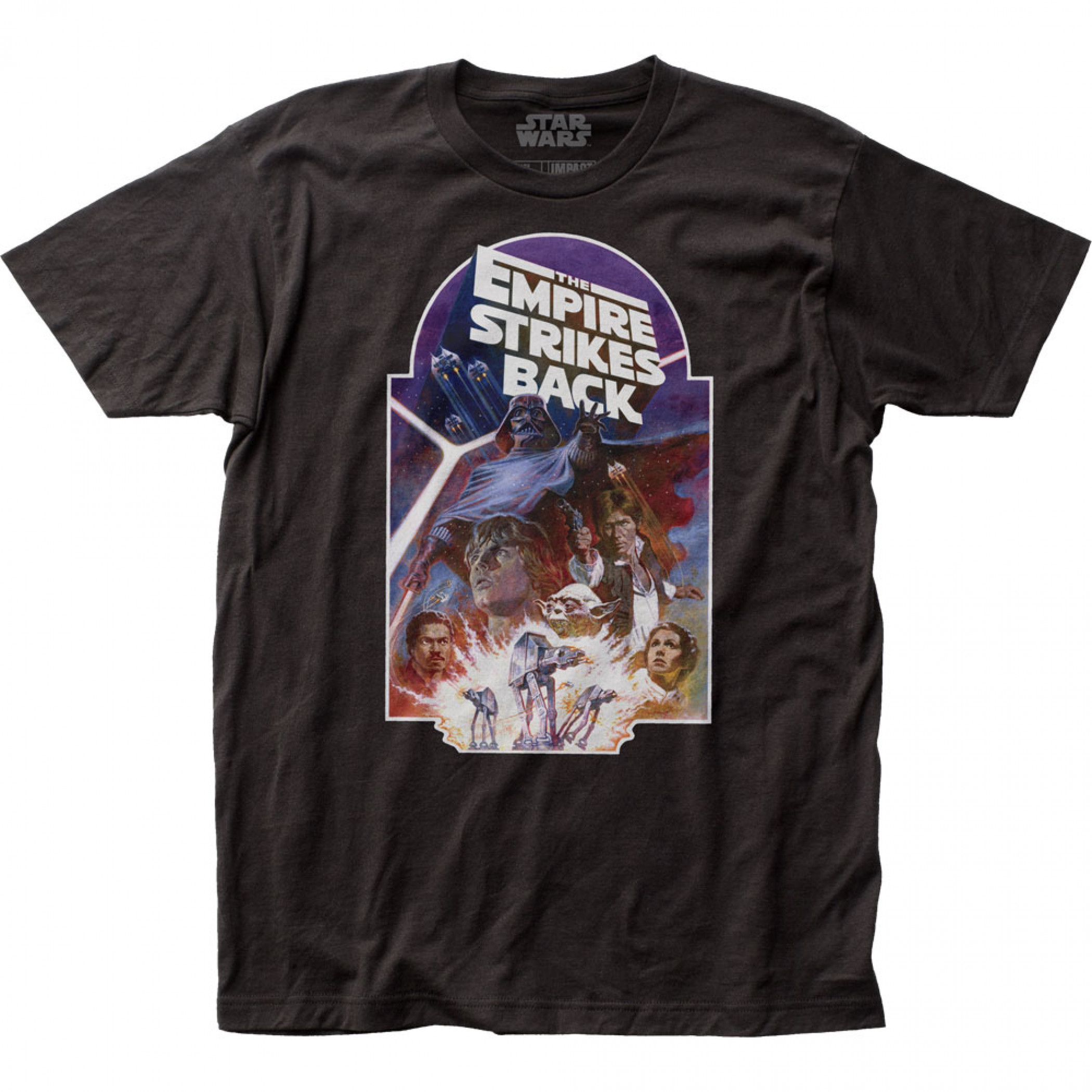 Star Wars The Empire Strikes Back Cartouche T-Shirt, Grey