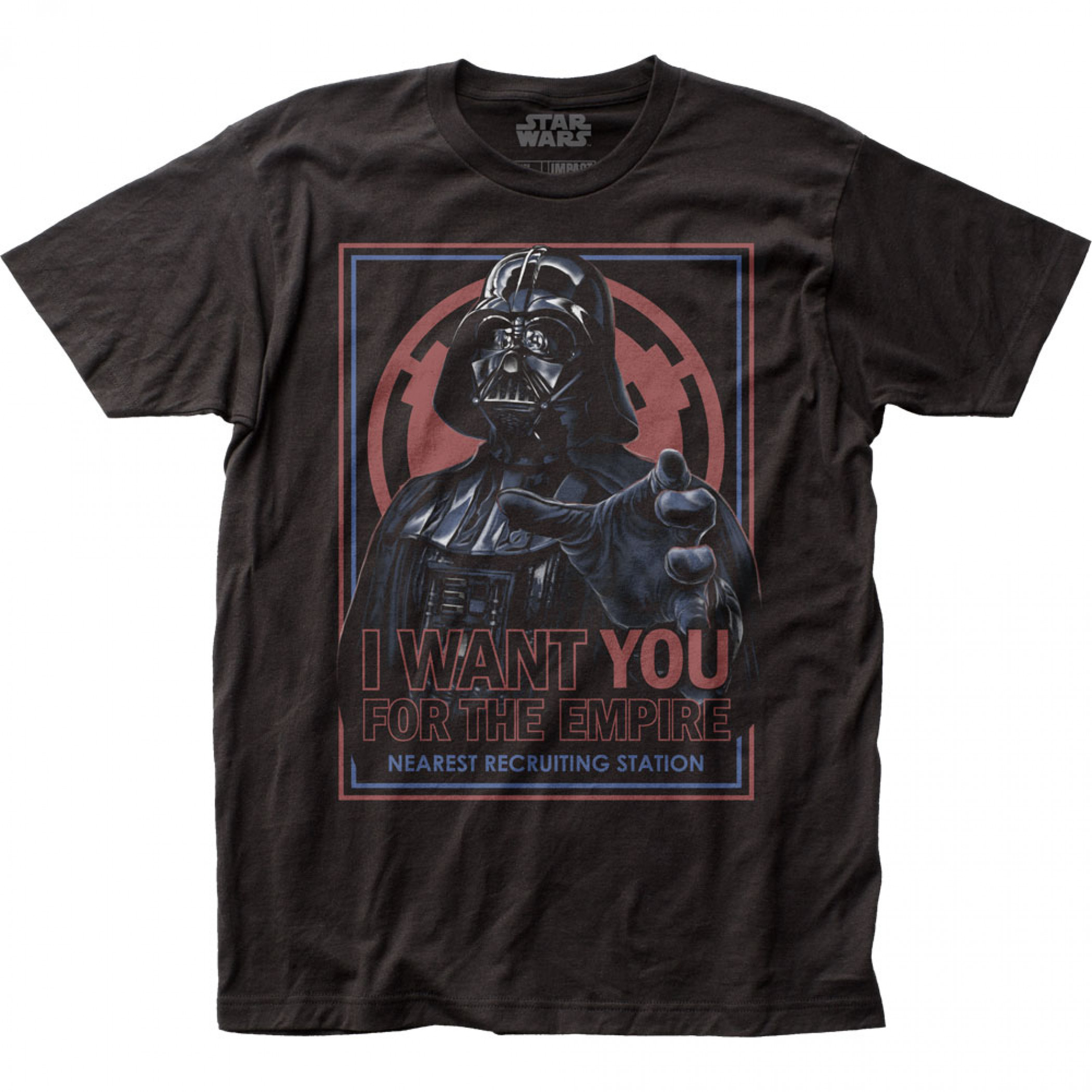 Star Wars Darth Vader I Want You For The Empire T-Shirt, Black