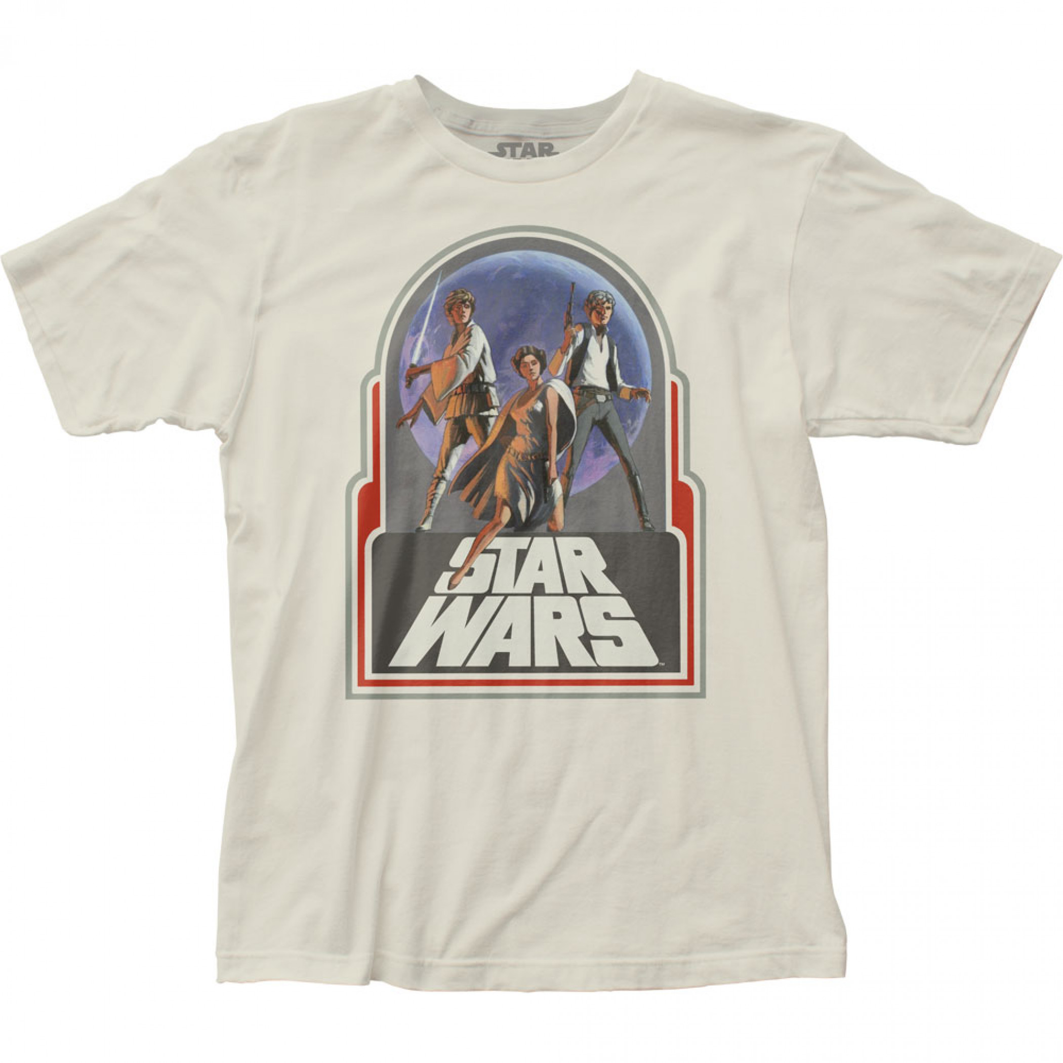 Star Wars Trio Retro T-Shirt, Beige