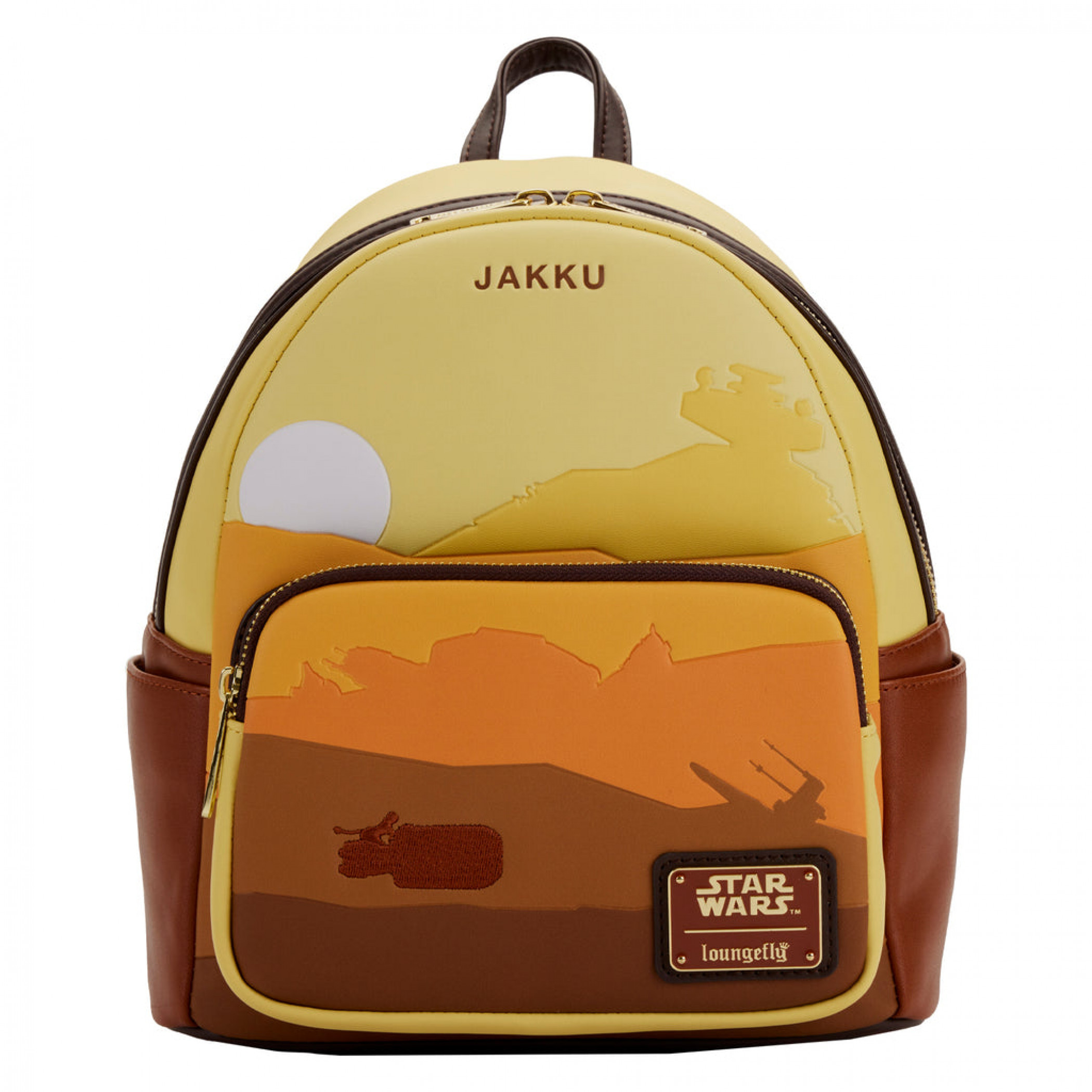 Star Wars Lands of Jakku Mini Backpack by Loungefly, Multi-Color