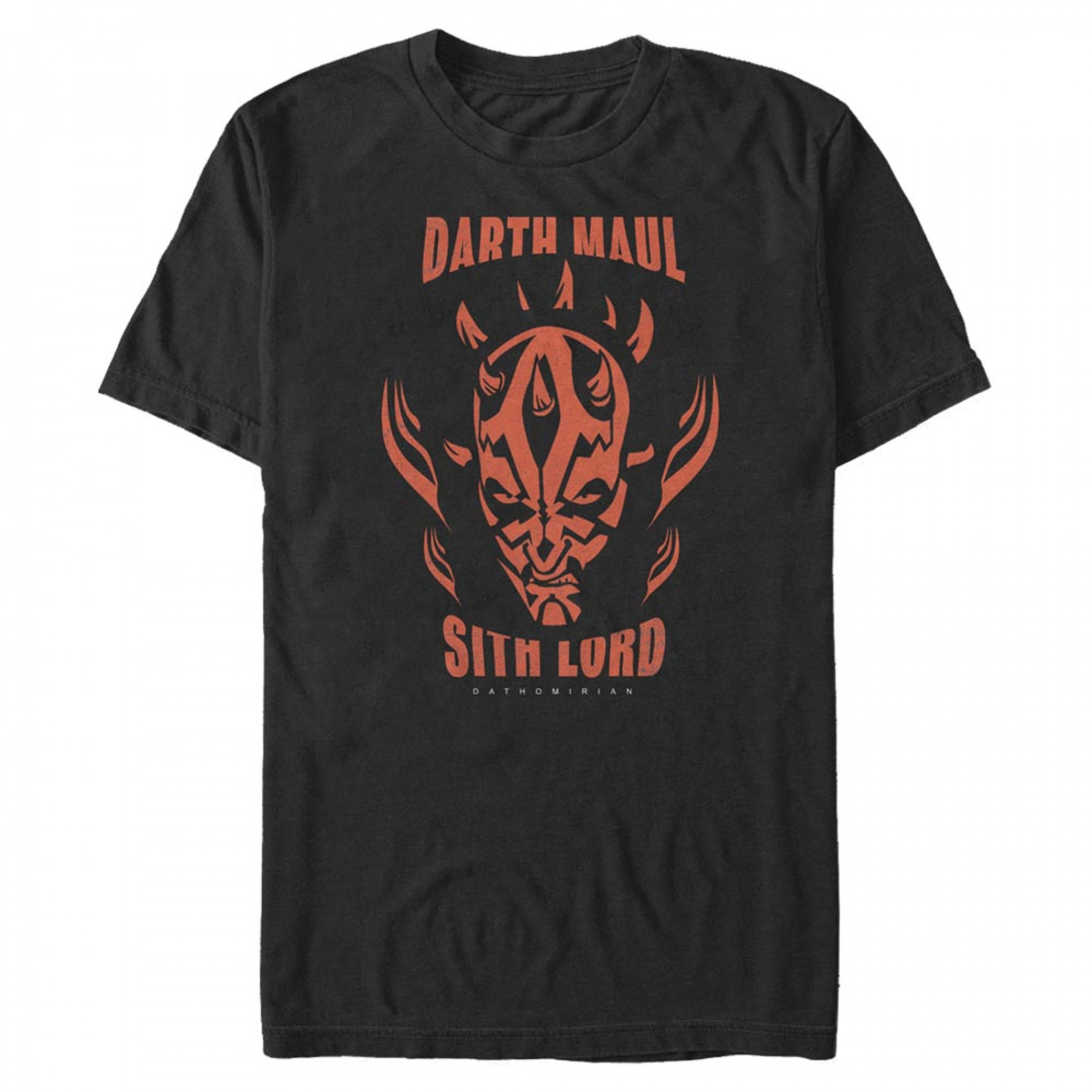 Star Wars Clone Wars Darth Maul T-Shirt, Black
