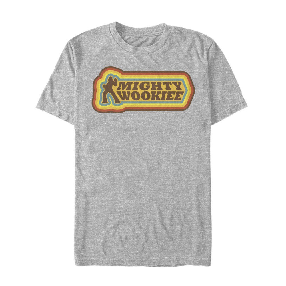 Star Wars Han Solo Story Mighty Wookie Men's Grey T-Shirt, Grey