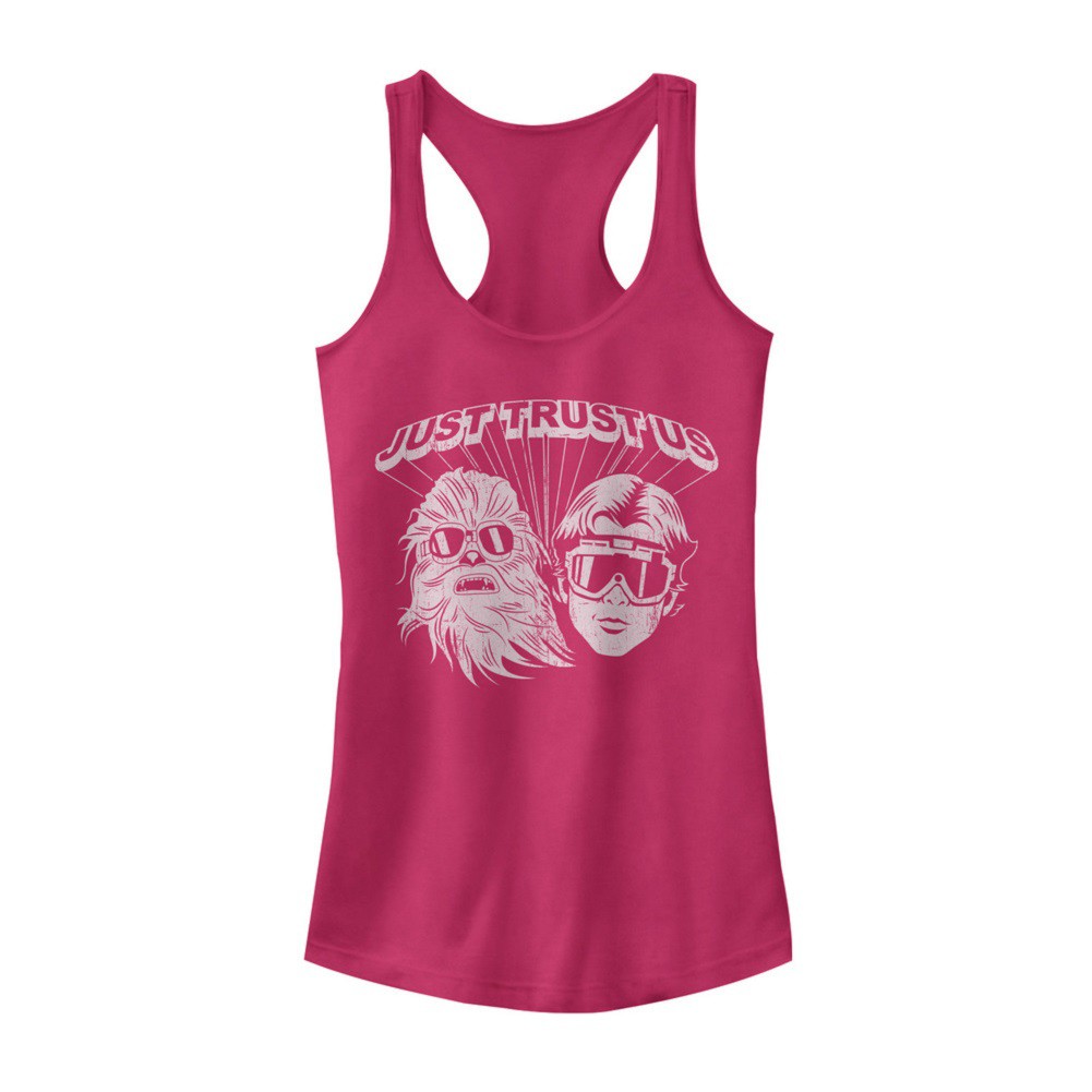 Star Wars Han Solo Story Trust Us Women's Tank Top