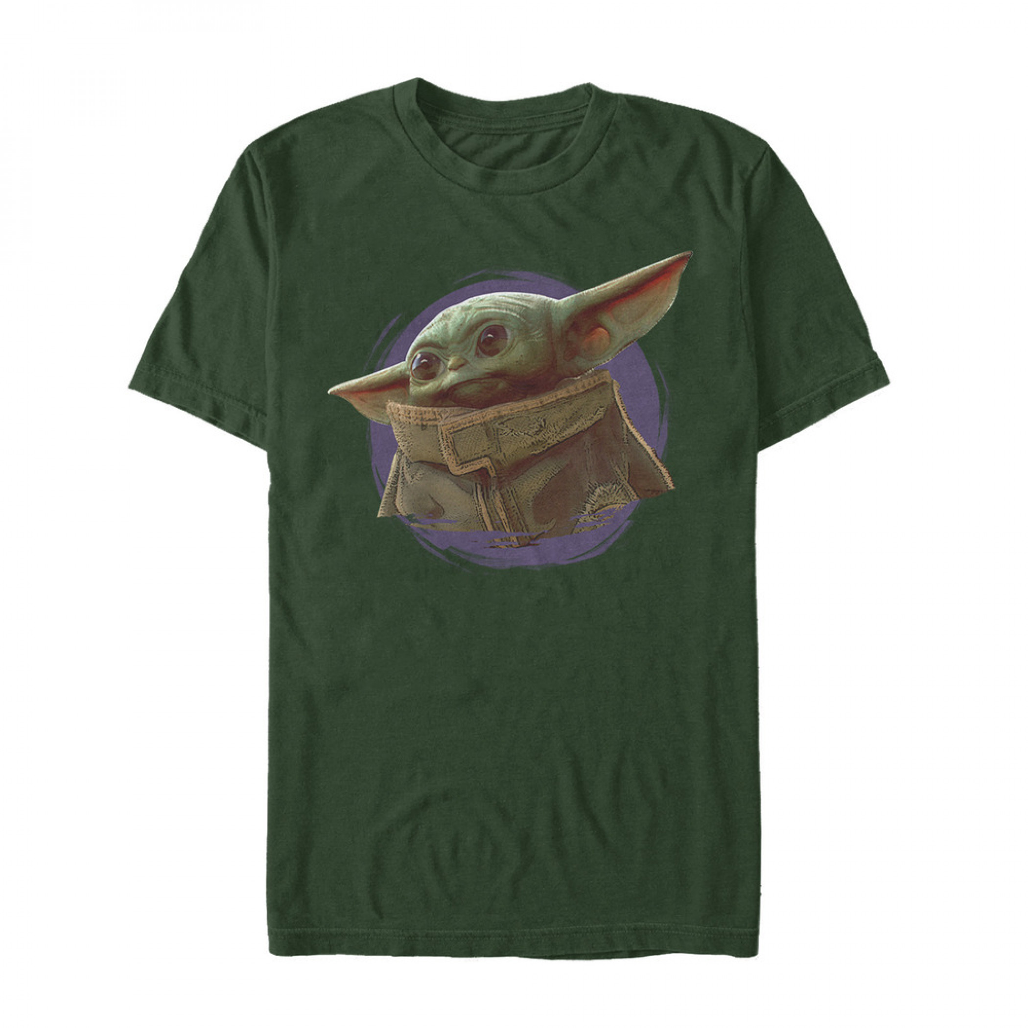 The Mandalorian The Child Forest Green T-Shirt, Green