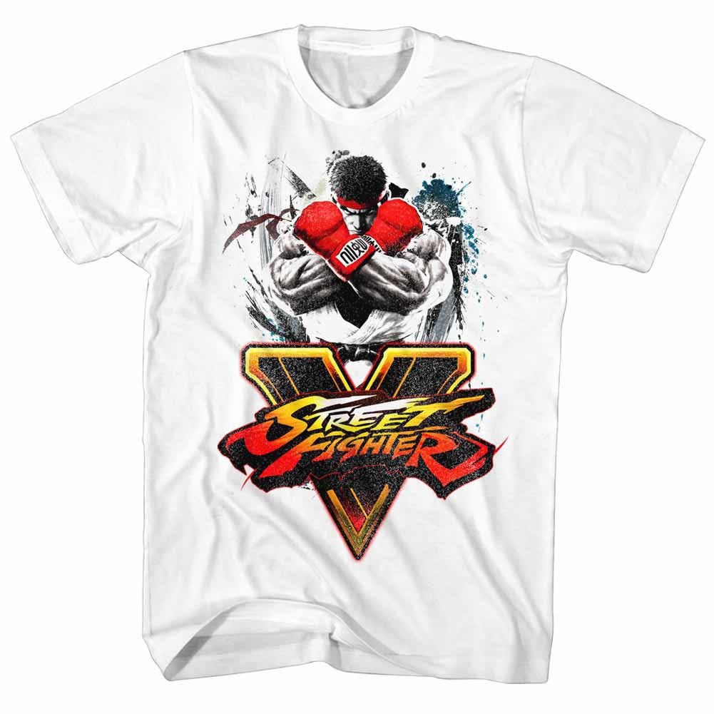 Street Fighter Streetfighta White T-Shirt, White