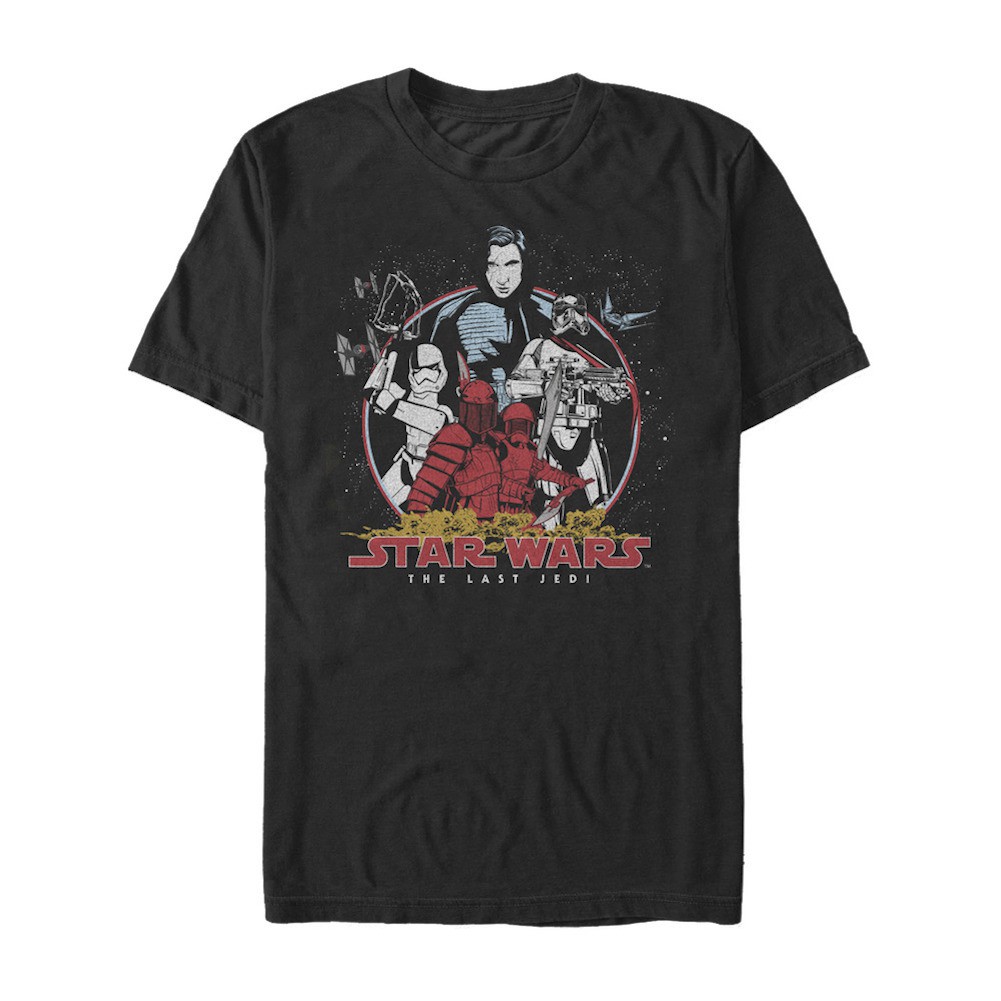 Star Wars Episode 8 Bad Guys Tshirt, Black