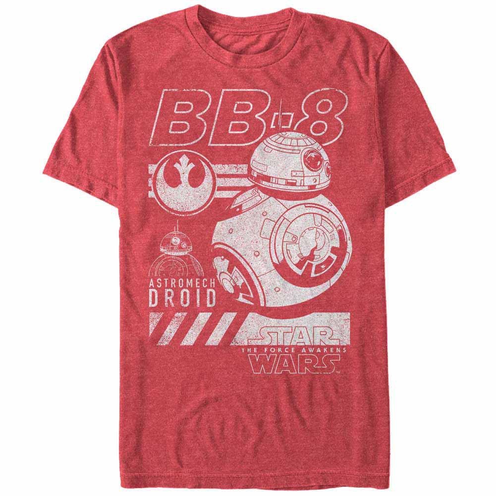 Star Wars Episode 7 BB Schematic Red  T-Shirt, Red