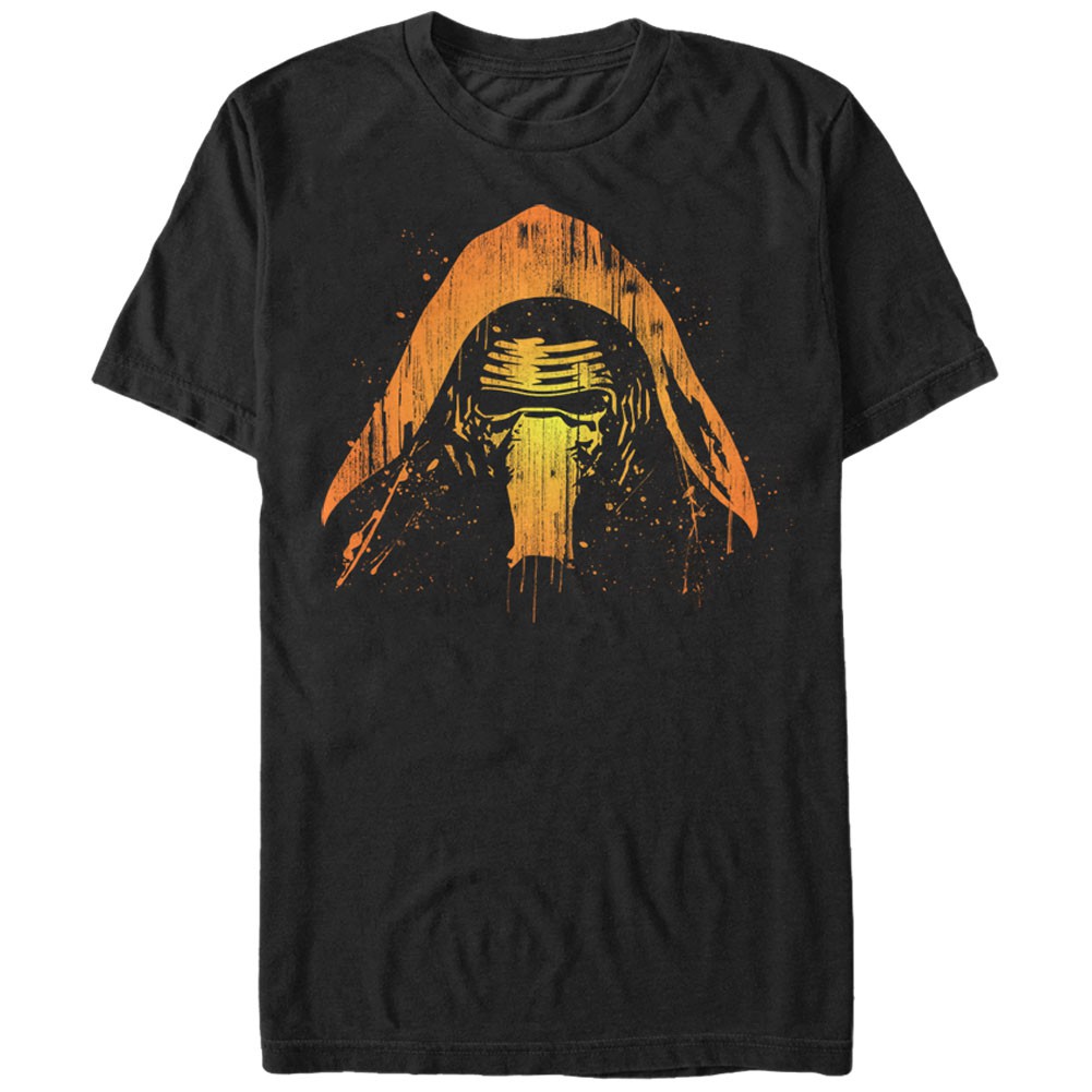 Star Wars Kylo Lantern Black T-Shirt, Black