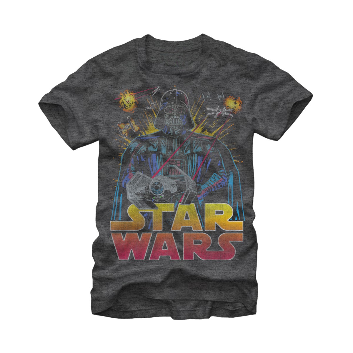 Star Wars Ancient Threat Gray T-Shirt, Grey
