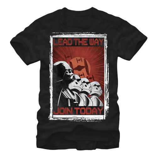 Star Wars Lead The Way Black T-Shirt, Black