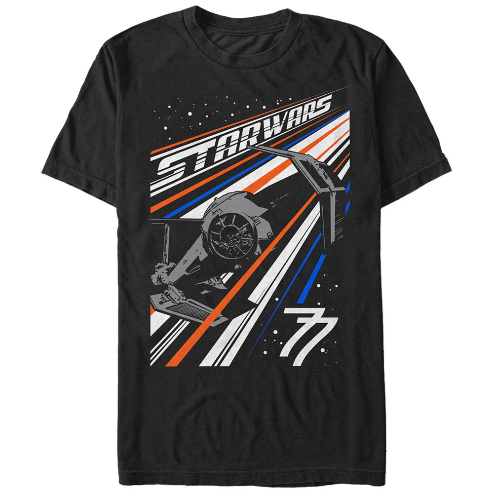 Star Wars Strike Fighter Black T-Shirt, Black